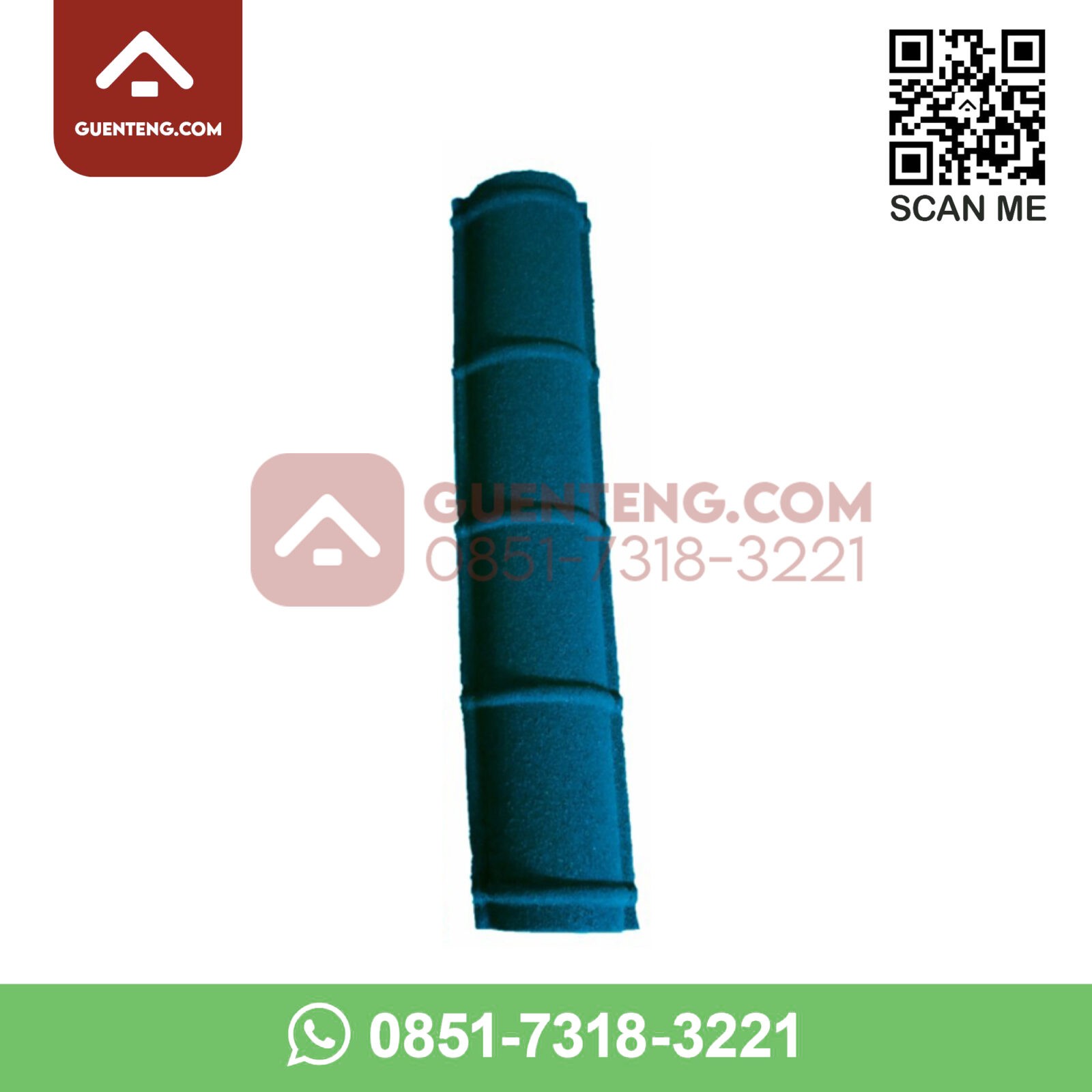 Aksesoris Genteng Metal Sakura Roof Nok C Pasir Warna Biru Aksesoris Genteng Metal Sakura Roof Nok C Pasir Warna Biru