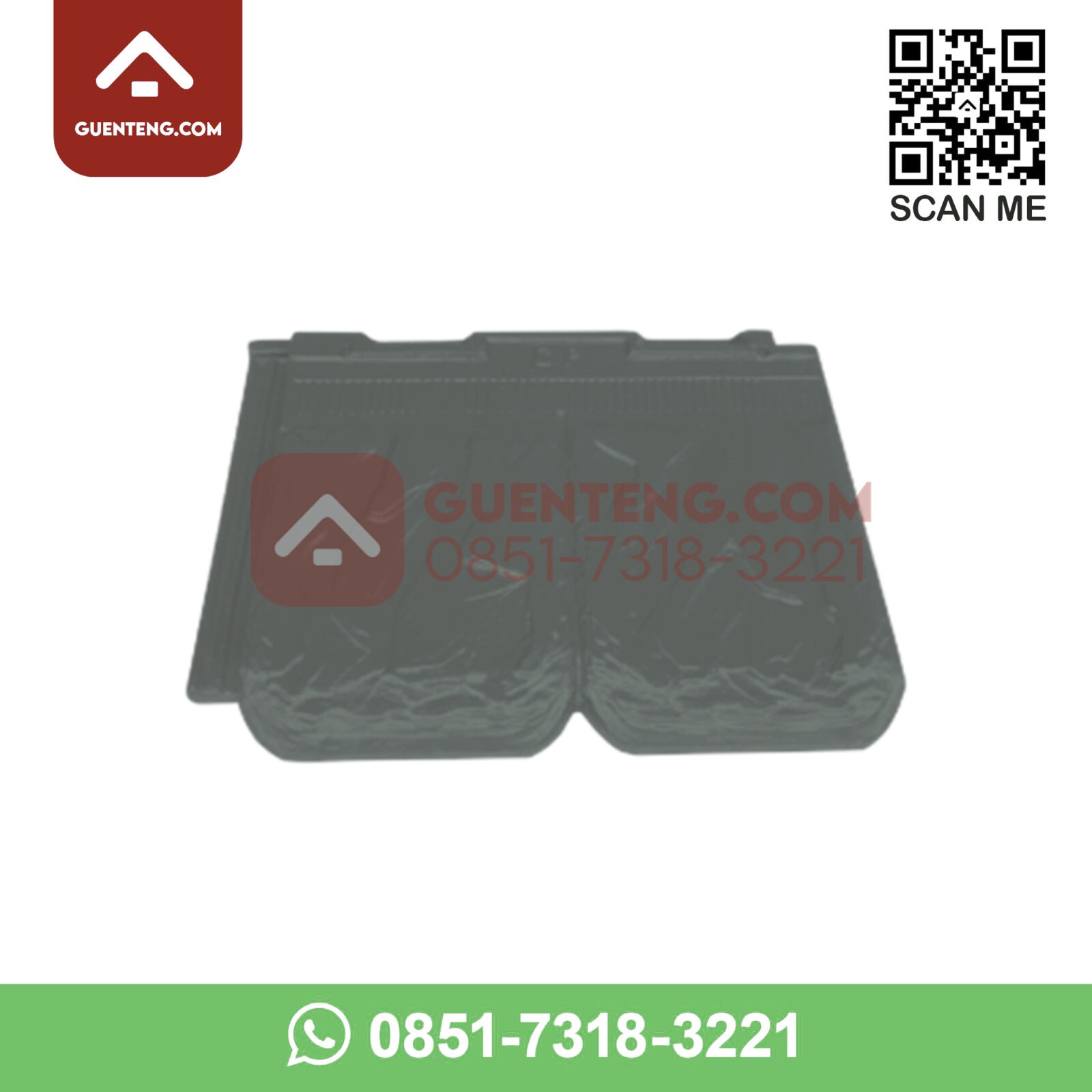 Genteng Beton Cengkareng Permai CP Flat Dual Stone Warna Abu-abu Noble Grey Genteng Beton Cengkareng Permai CP Flat Dual Stone Warna Abu abu Noble Grey