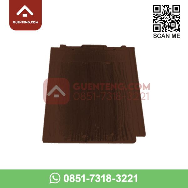 Genteng Beton Cengkareng Permai Flat Plank Warna Elegant Brown