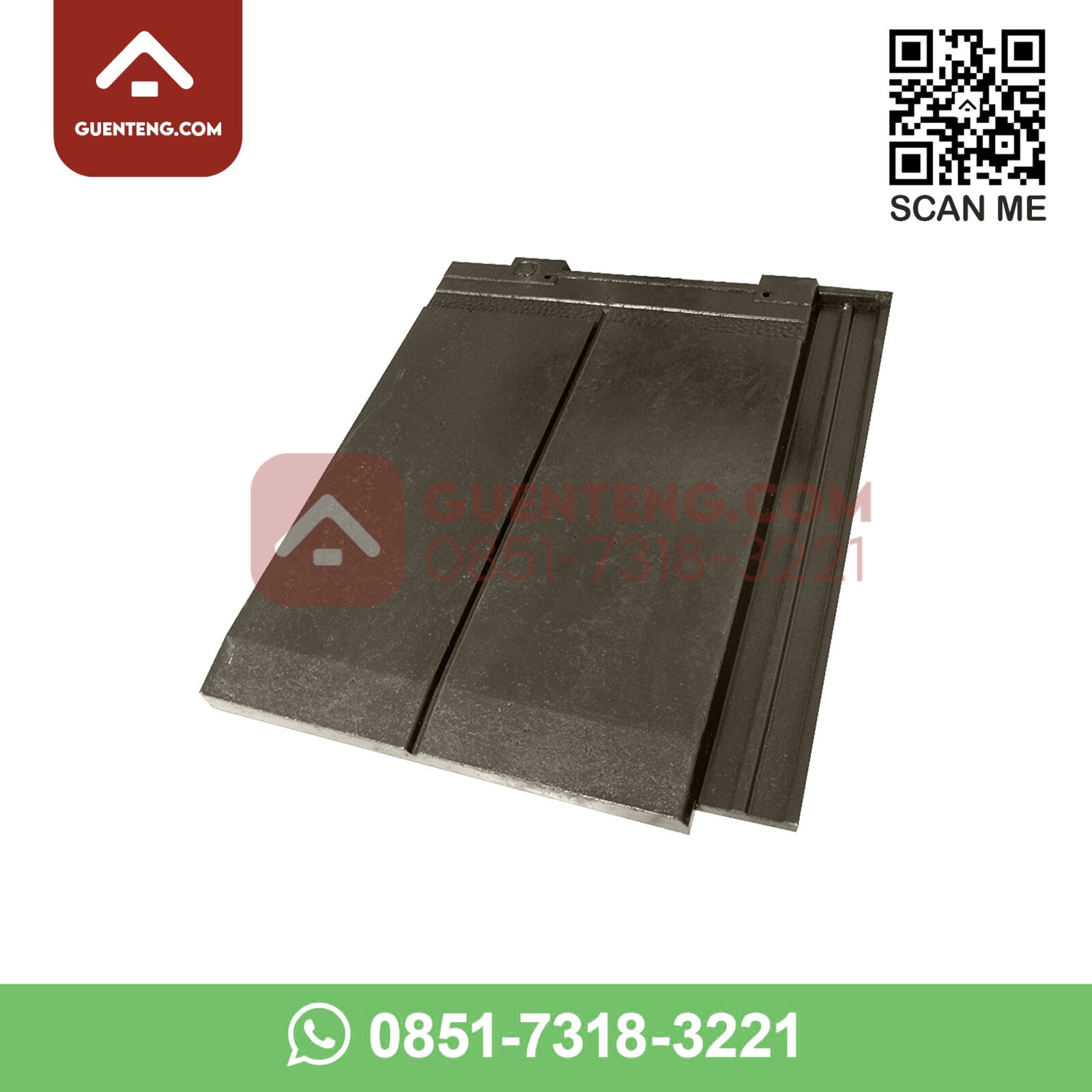 Genteng Beton Cisangkan Flat Dual Slate Warna Cokelat Kopi Genteng Beton Cisangkan Flat Dual Slate Warna Cokelat Kopi