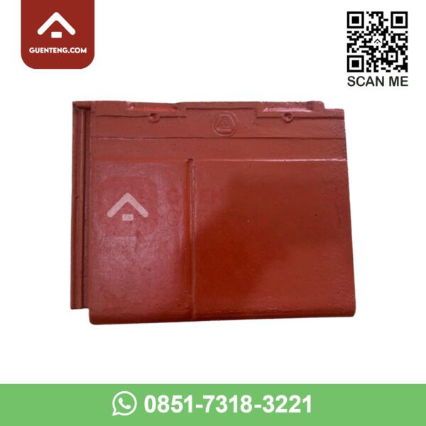 Genteng beton flat warna merah