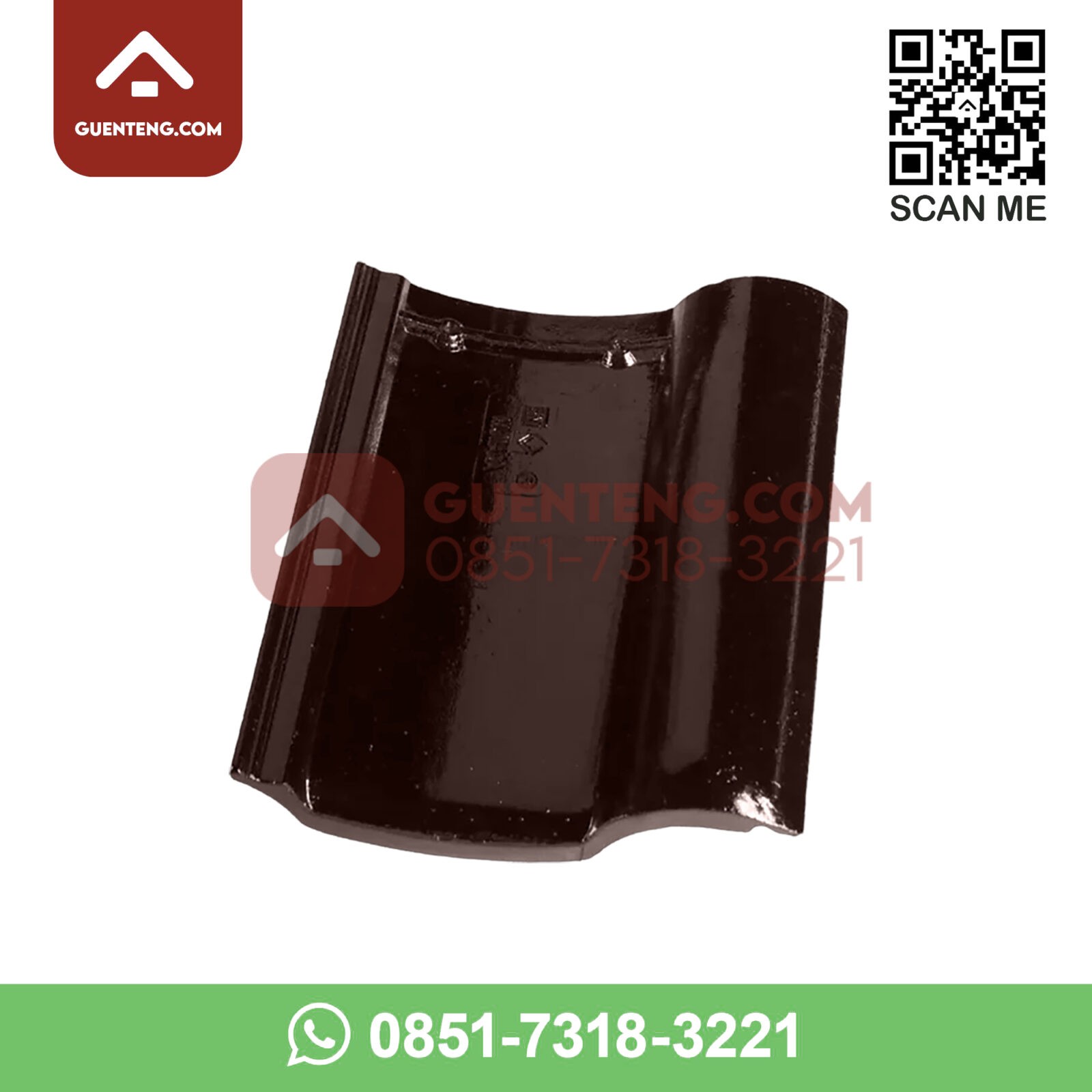 Genteng Beton Mutiara Gelombang Royal Warna Coklat Kopi Genteng Beton Mutiara Gelombang Royal Warna Coklat Kopi Guenteng