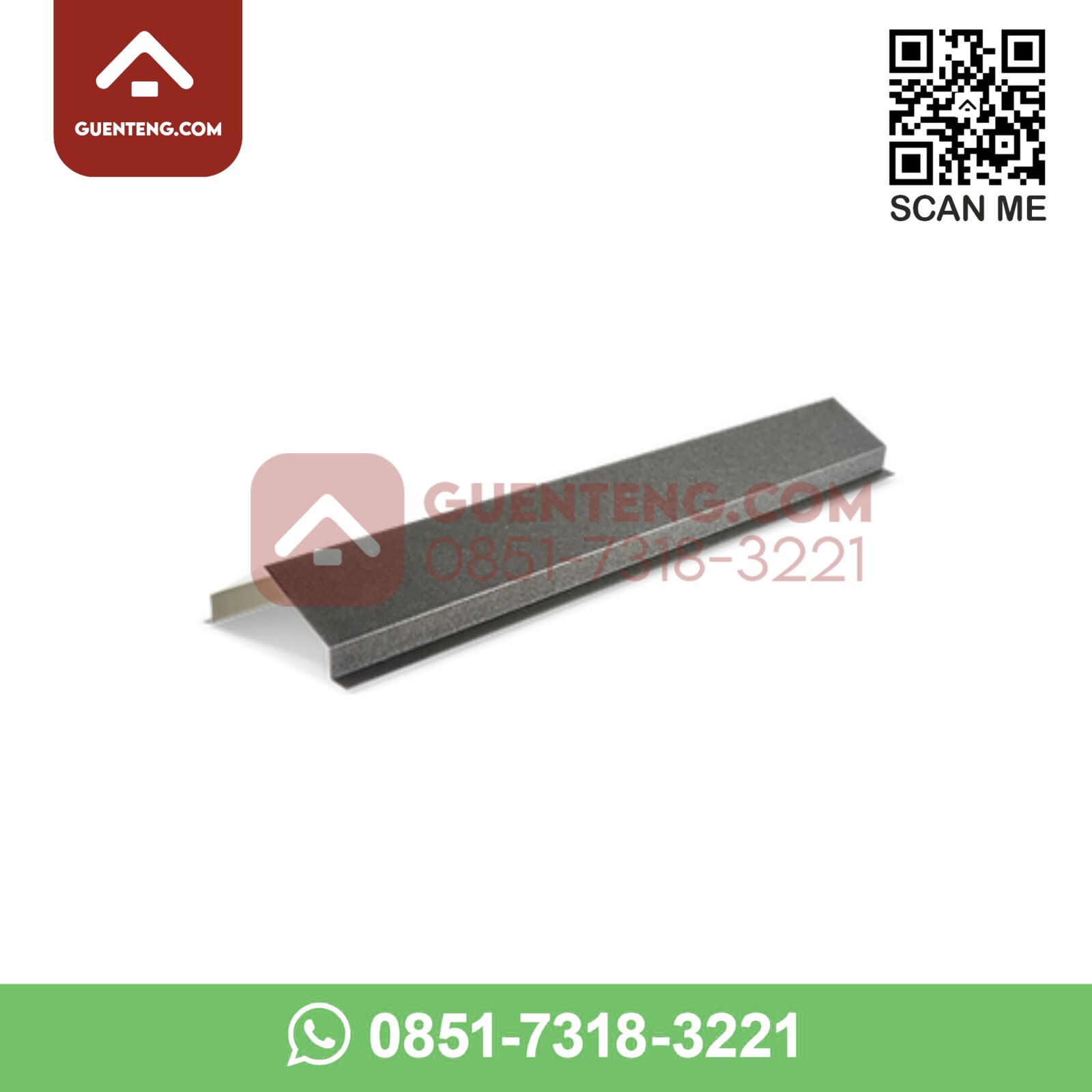 Nok Segitiga Minimalis Genteng Metal Koko Roof Warna Hitam Nok Segitiga Minimalis Genteng Metal Koko Roof Warna Hitam