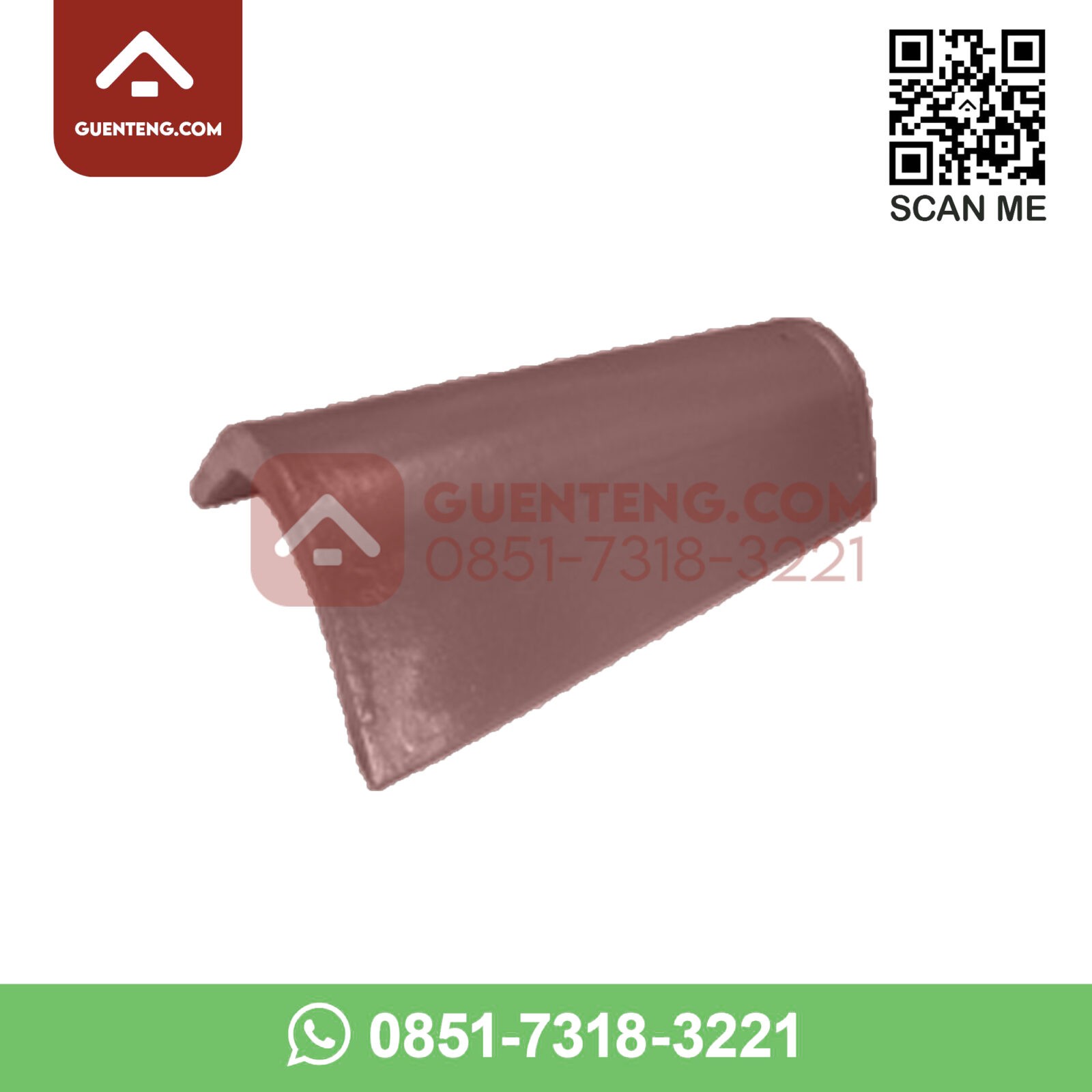 Aksesoris Genteng Beton Cengkareng Permai CP Classic Nok L Panjang Samping Lisplang Kiri Kanan Warna Coklat Night Brown aksesoris genteng beton cengkareng permai cp classic nok l panjang samping lisplang kiri kanan warna coklat night brown guenteng com