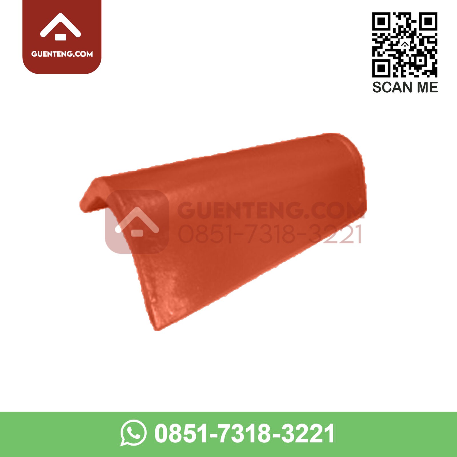 Aksesoris Genteng Beton Cengkareng Permai CP Classic Nok L Panjang Samping Lisplang Kiri Kanan Warna Merah Palm Red aksesoris genteng beton cengkareng permai cp classic nok l panjang samping lisplang kiri kanan warna merah palm red guenteng com