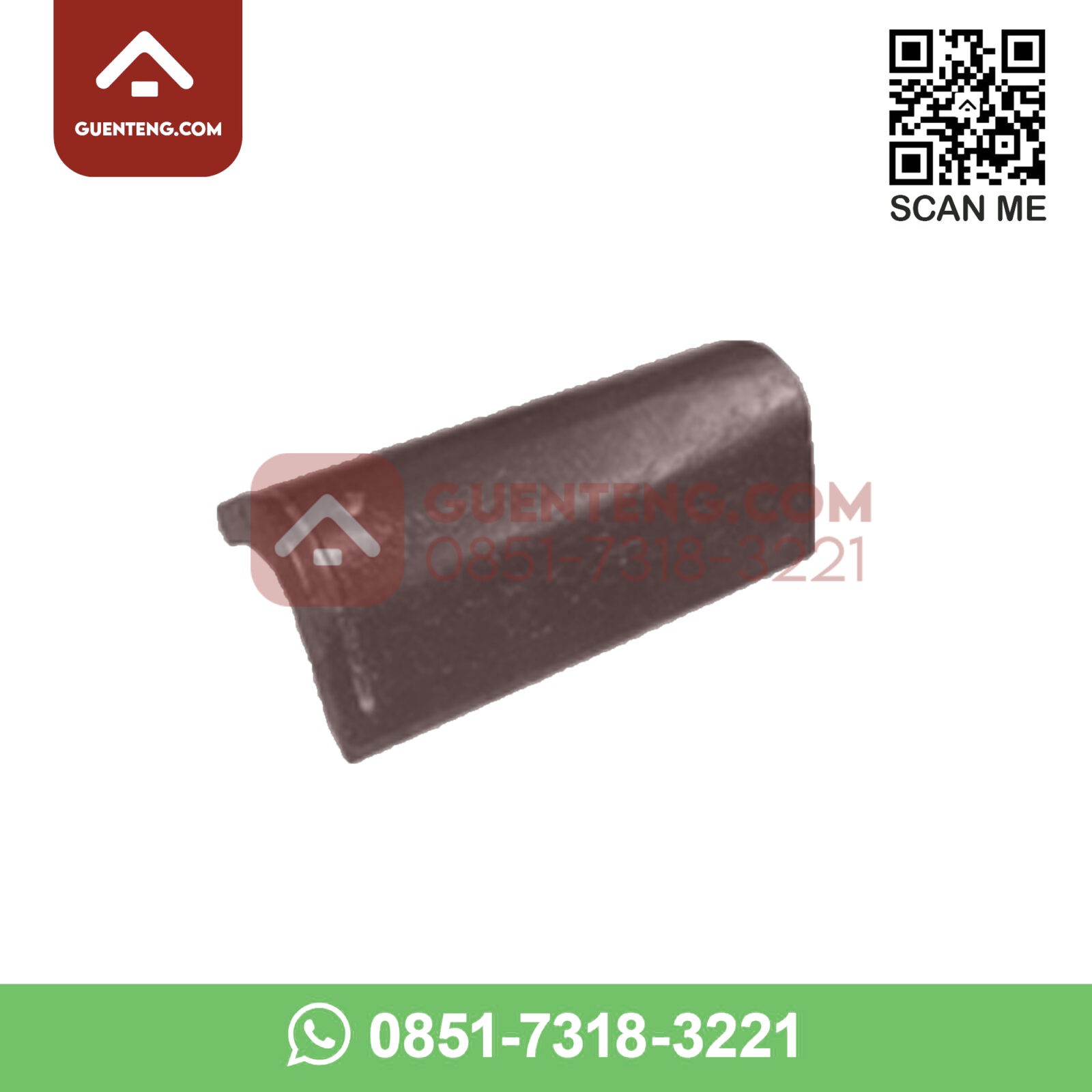 Aksesoris Genteng Beton Cengkareng Permai CP Classic Nok L Pendek Samping Lisplang Kiri Kanan Warna Coklat Granite Brown aksesoris genteng beton cengkareng permai cp classic nok l pendek samping lisplang kiri kanan warna coklat granite brown guenteng com