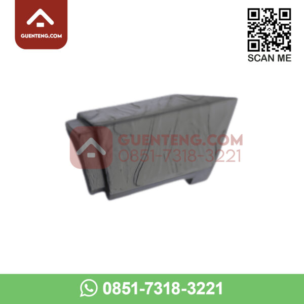 aksesoris genteng beton cengkareng permai cp dual stone nok jurai jure ugf warna piano black wm