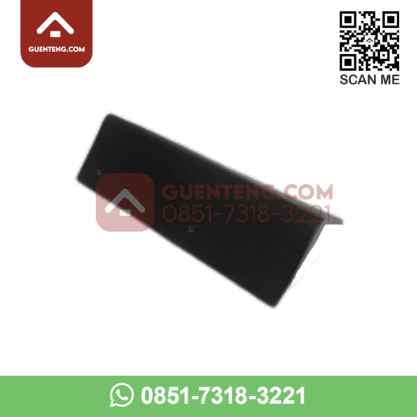 aksesoris genteng beton cengkareng permai cp vertiline nok samping kanan l warna piano black wm