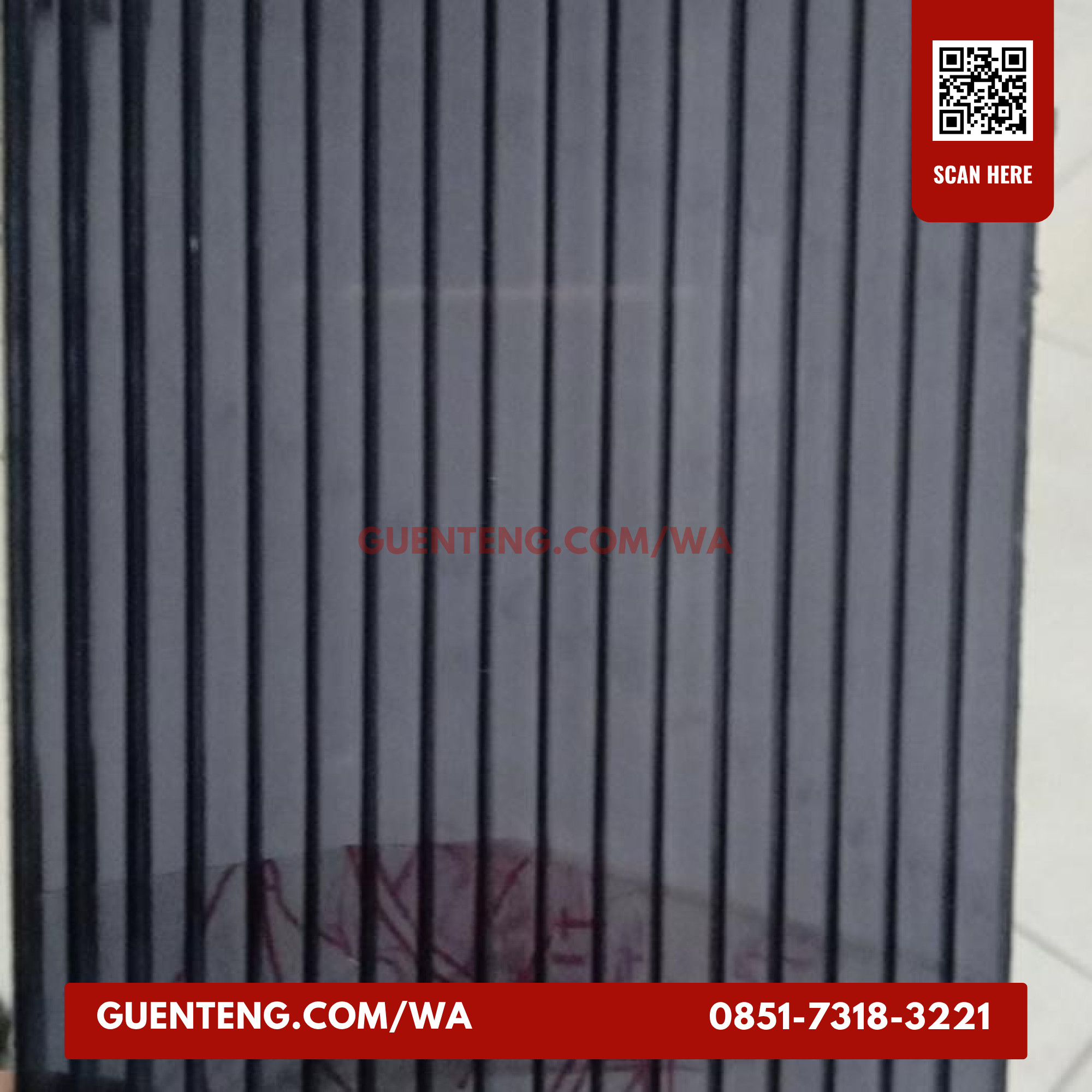 Atap Polycarbonate Solarlite 12 Roll Biru
