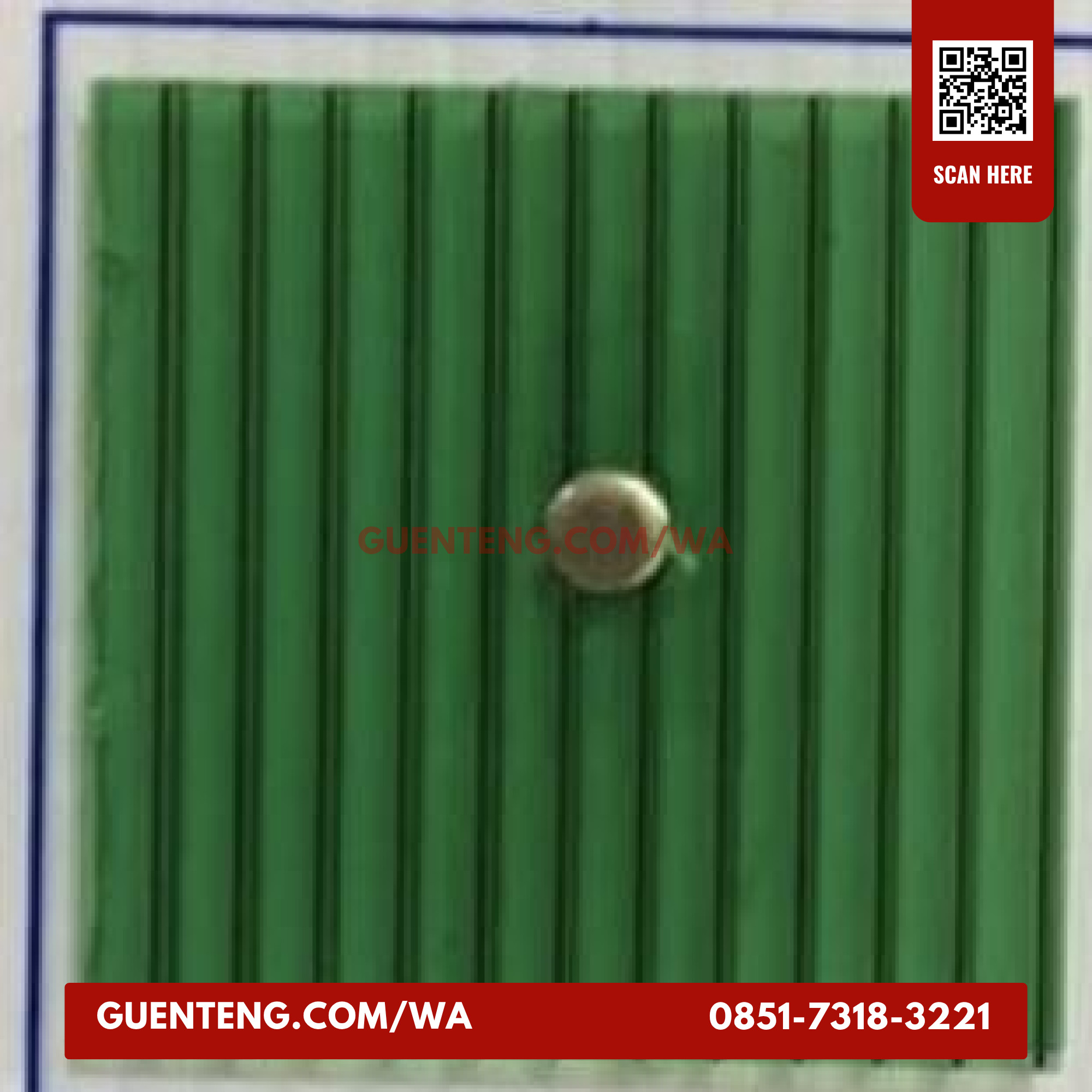 Atap Polycarbonate Solarlite 12 Roll Biru
