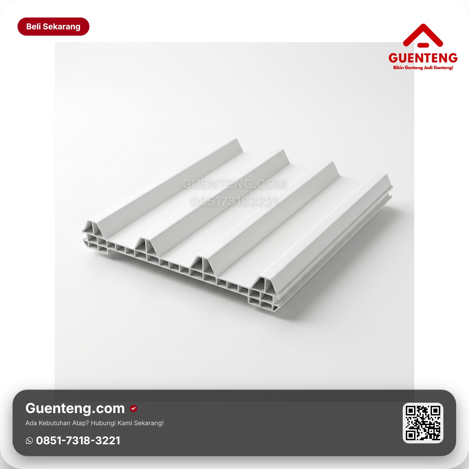 Distributor Resmi Atap uPVC Maspion Superoof Terlengkap & Bergaransi