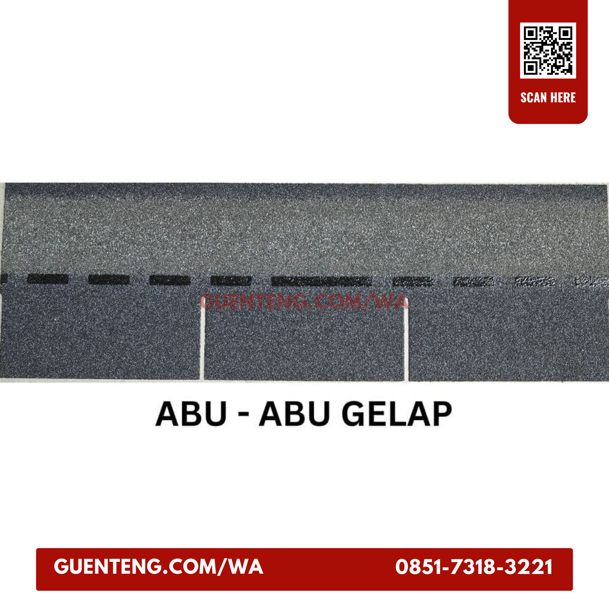 Bali Bitumen Abu Abu Gelap