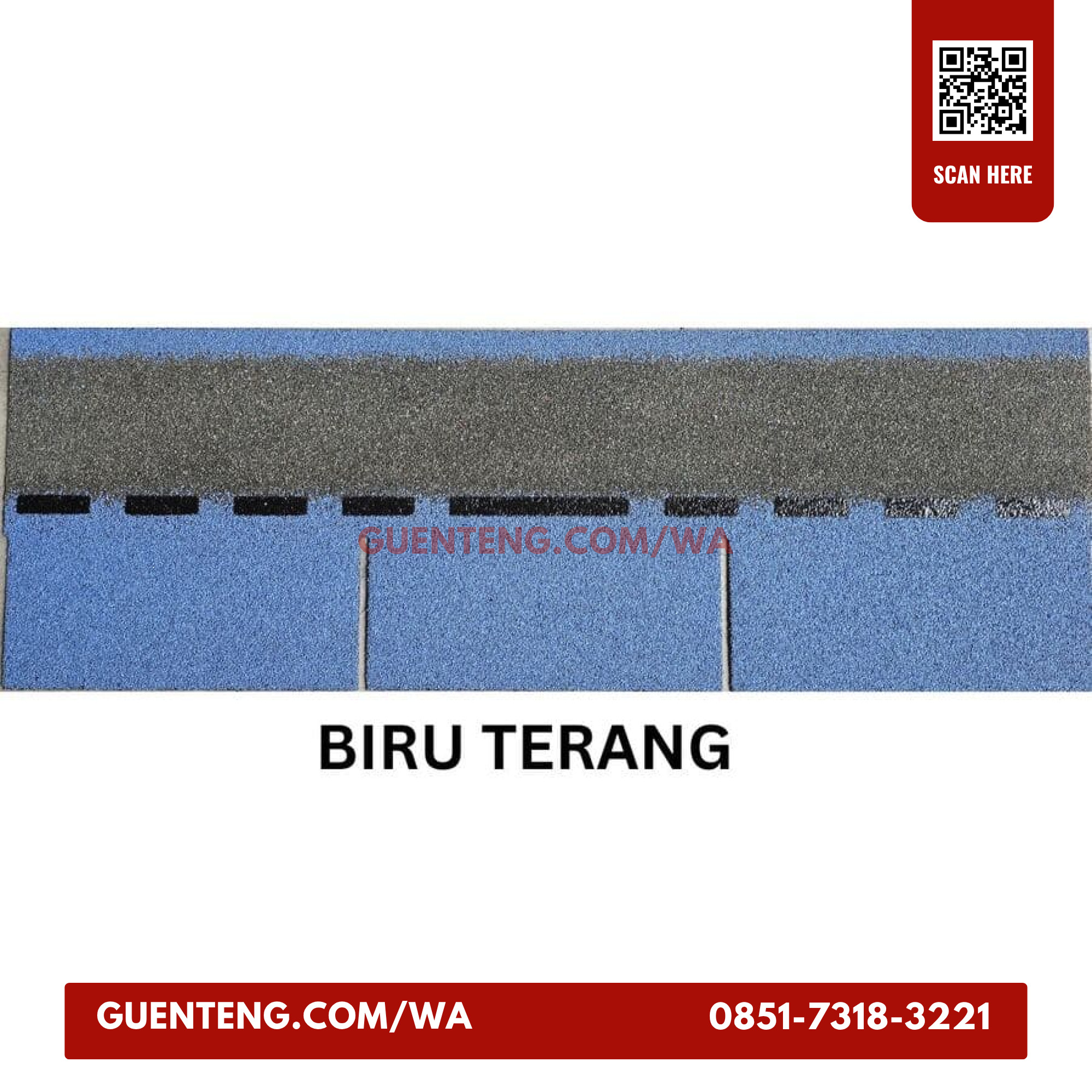 Bali Bitumen Biru Terang