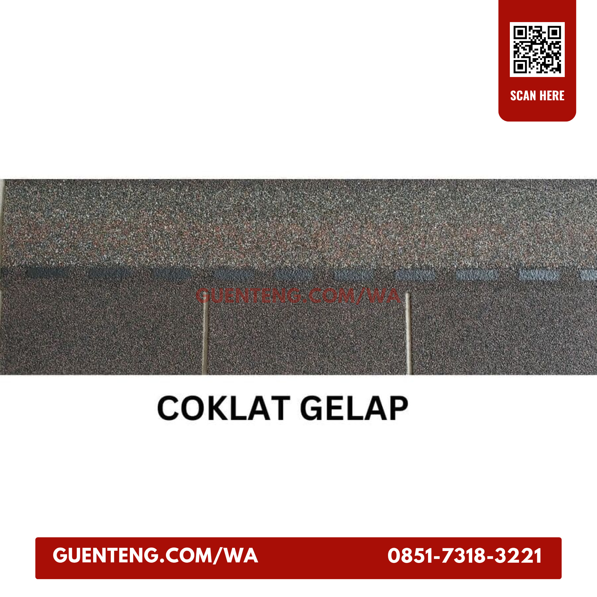 Bali Bitumen Coklat Gelap