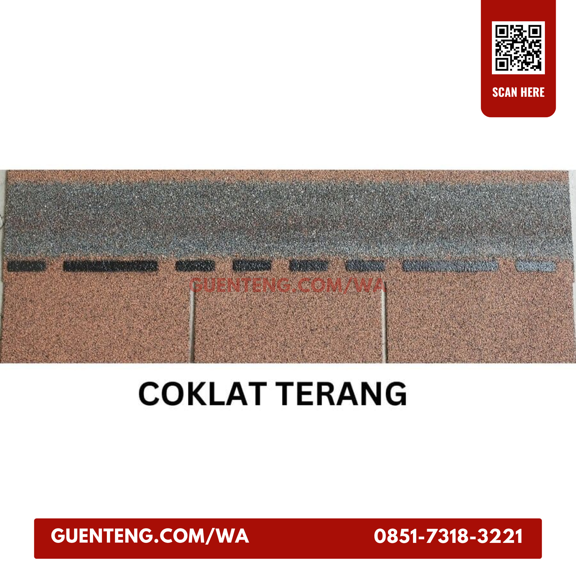 Bali Bitumen Coklat Terang