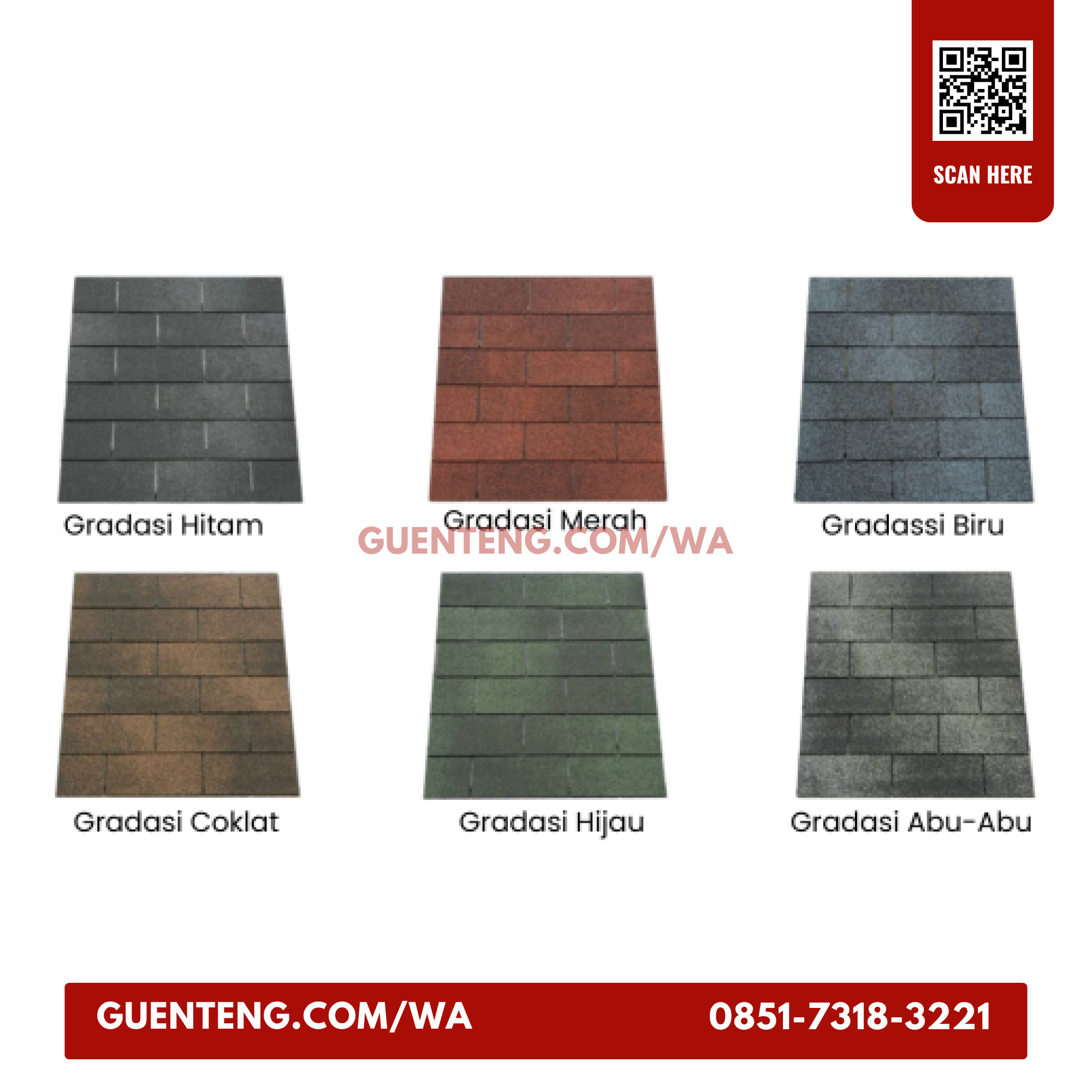 Bali Bitumen Gradasi Biru