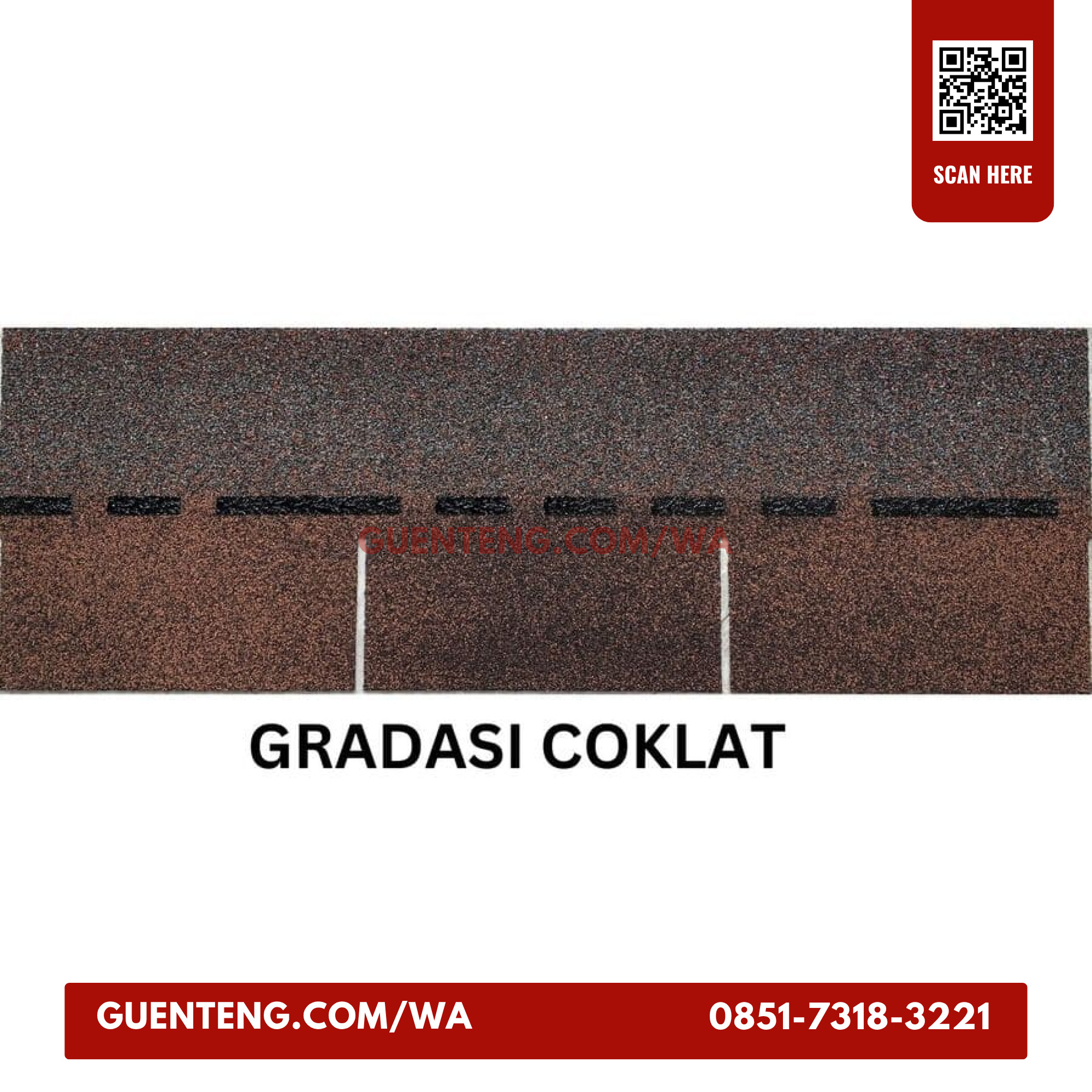 Bali Bitumen Gradasi Coklat
