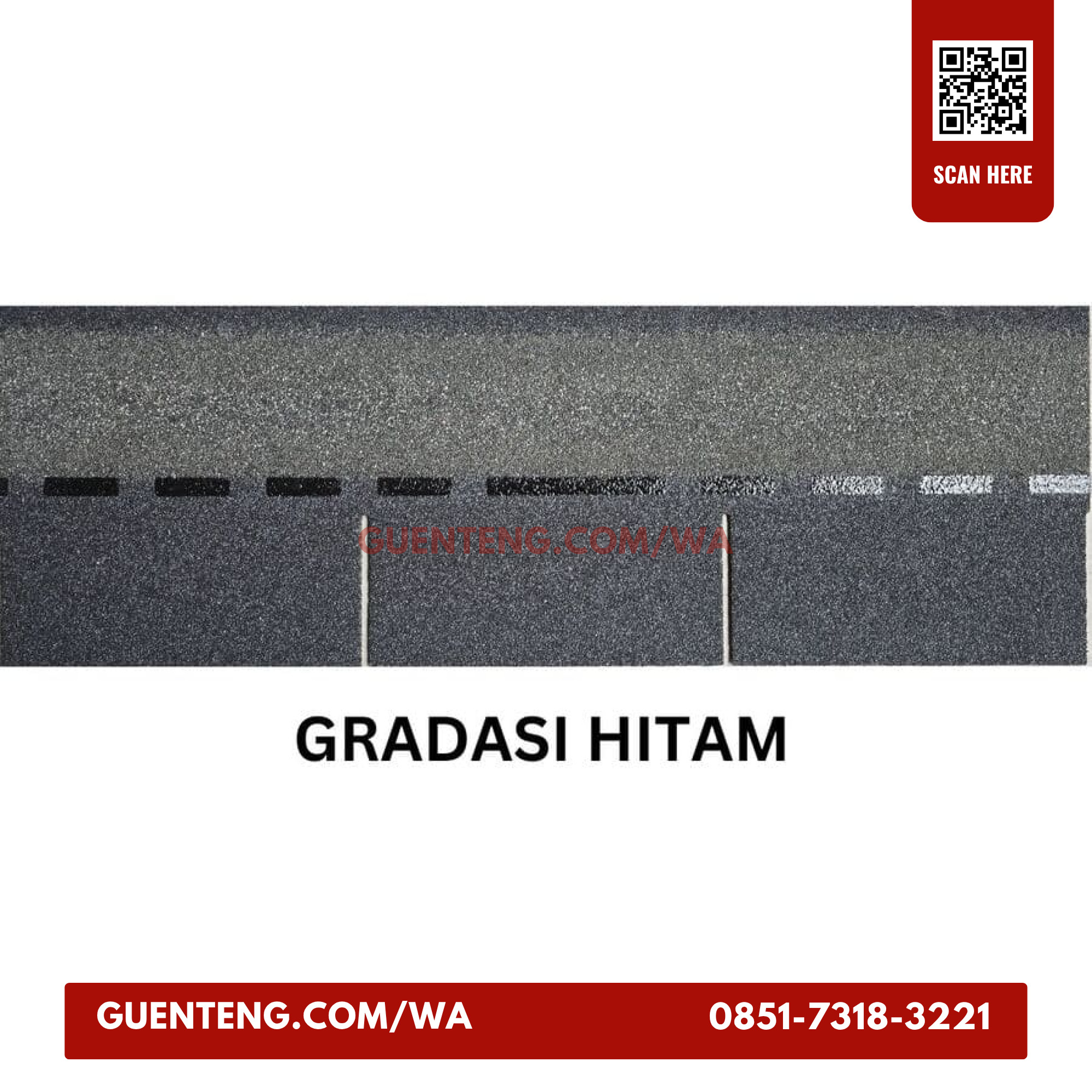Bali Bitumen Gradasi Hitam