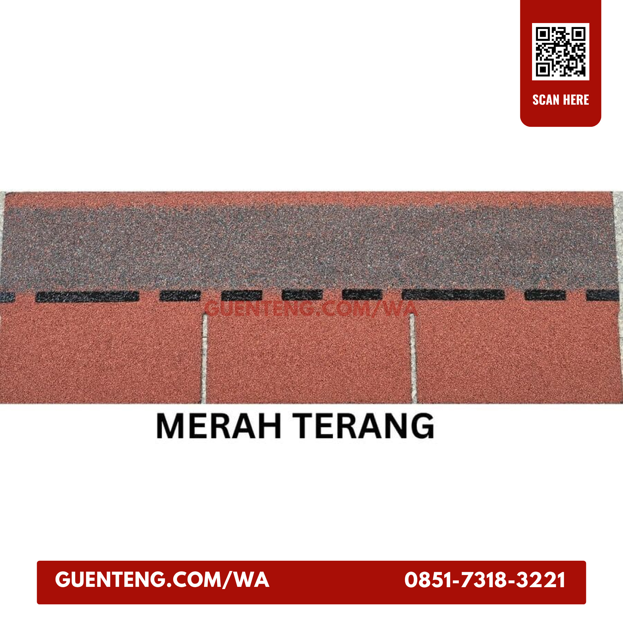 Bali Bitumen Merah Terang
