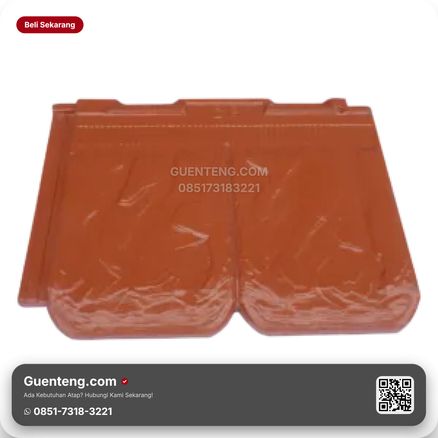 Genteng Beton Cengkareng Permai (CP) DUAL STONE