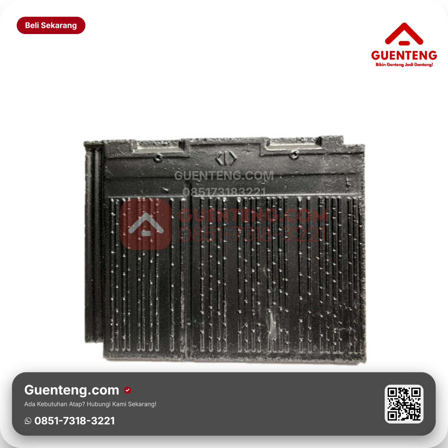 Genteng Beton CIP/KAS Utama FLAT TIPE MULTILINE