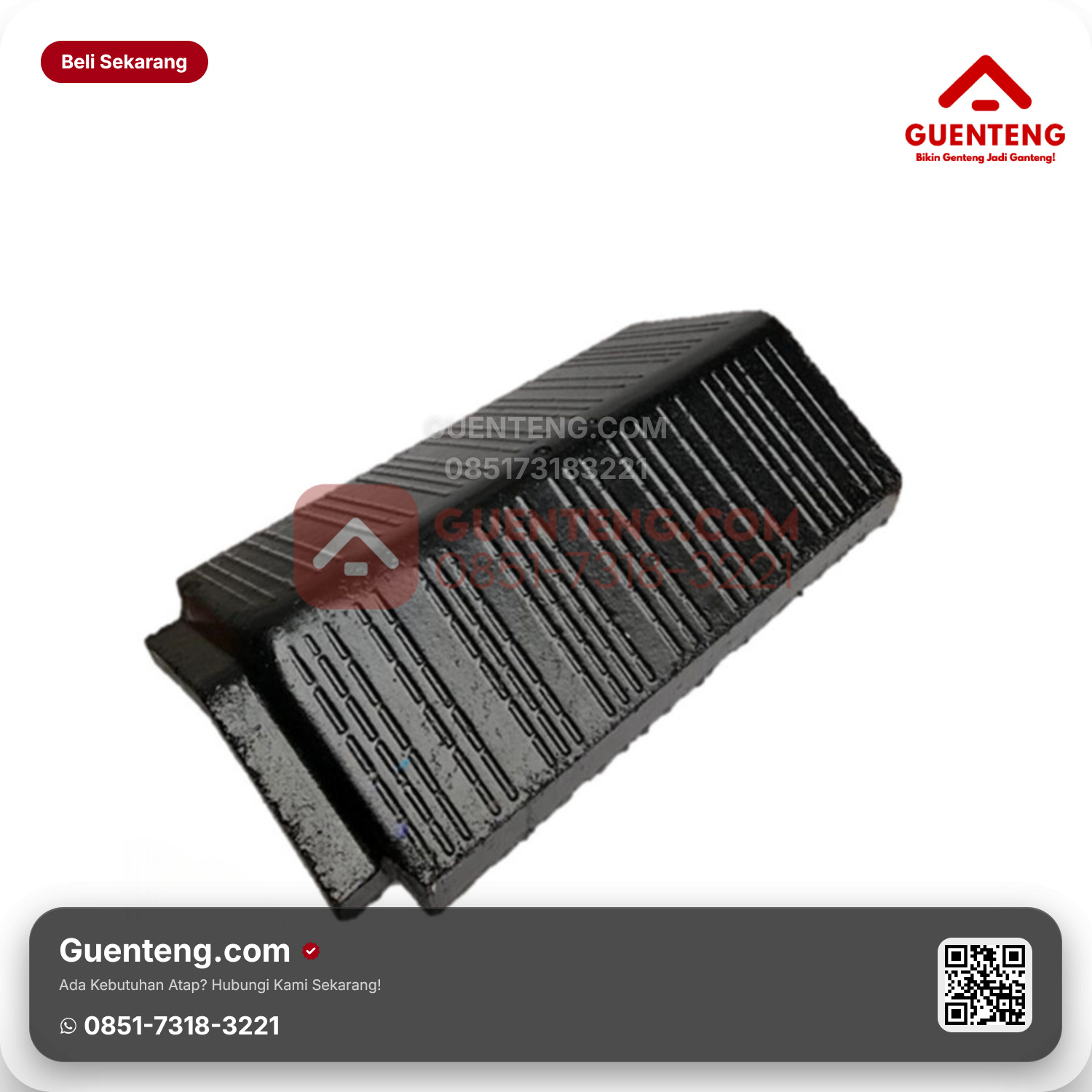 Genteng Beton CIP/KAS Aksesoris NOK ATAS MULTILINE KAS