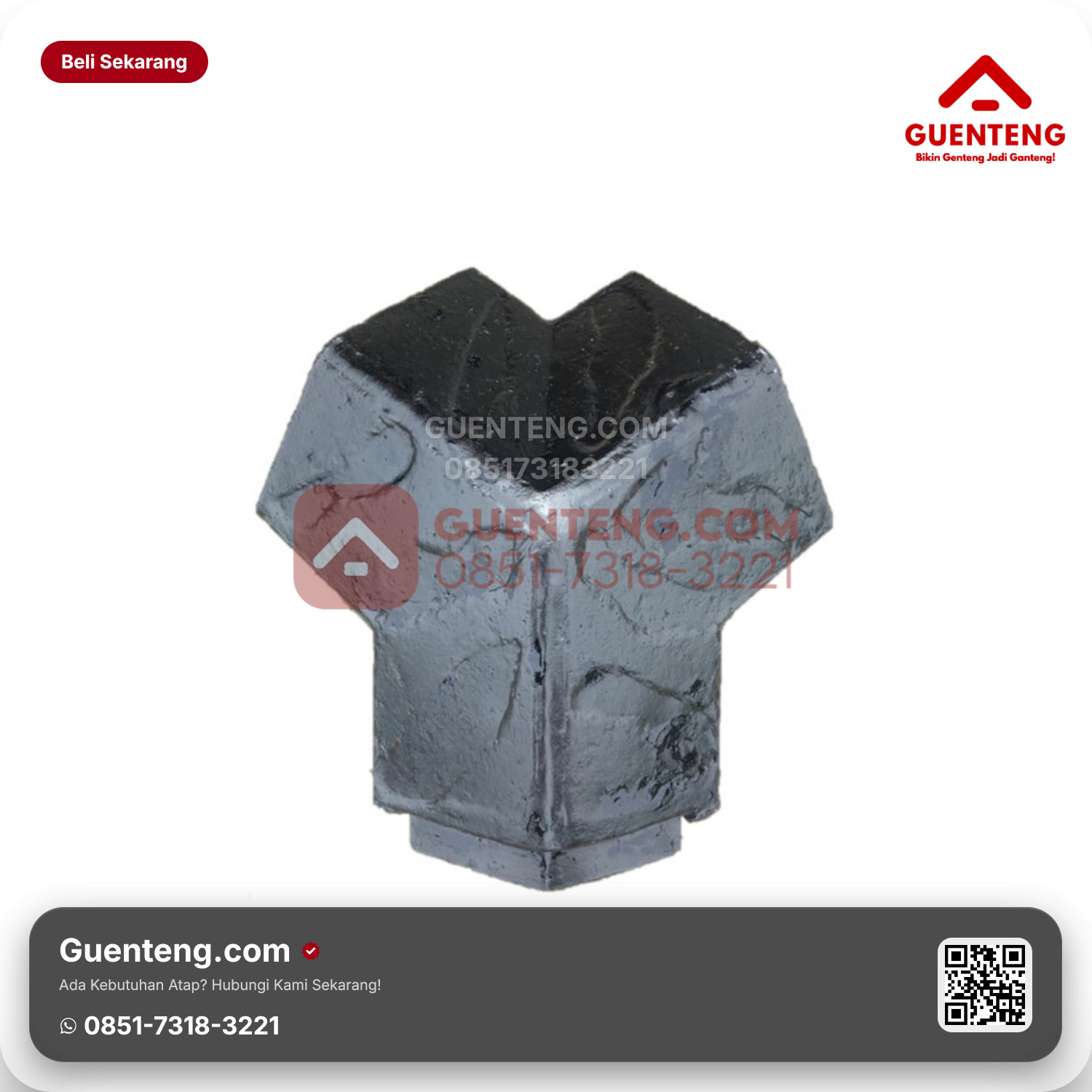 Genteng Beton CIP/KAS Aksesoris NOK THREE WAY