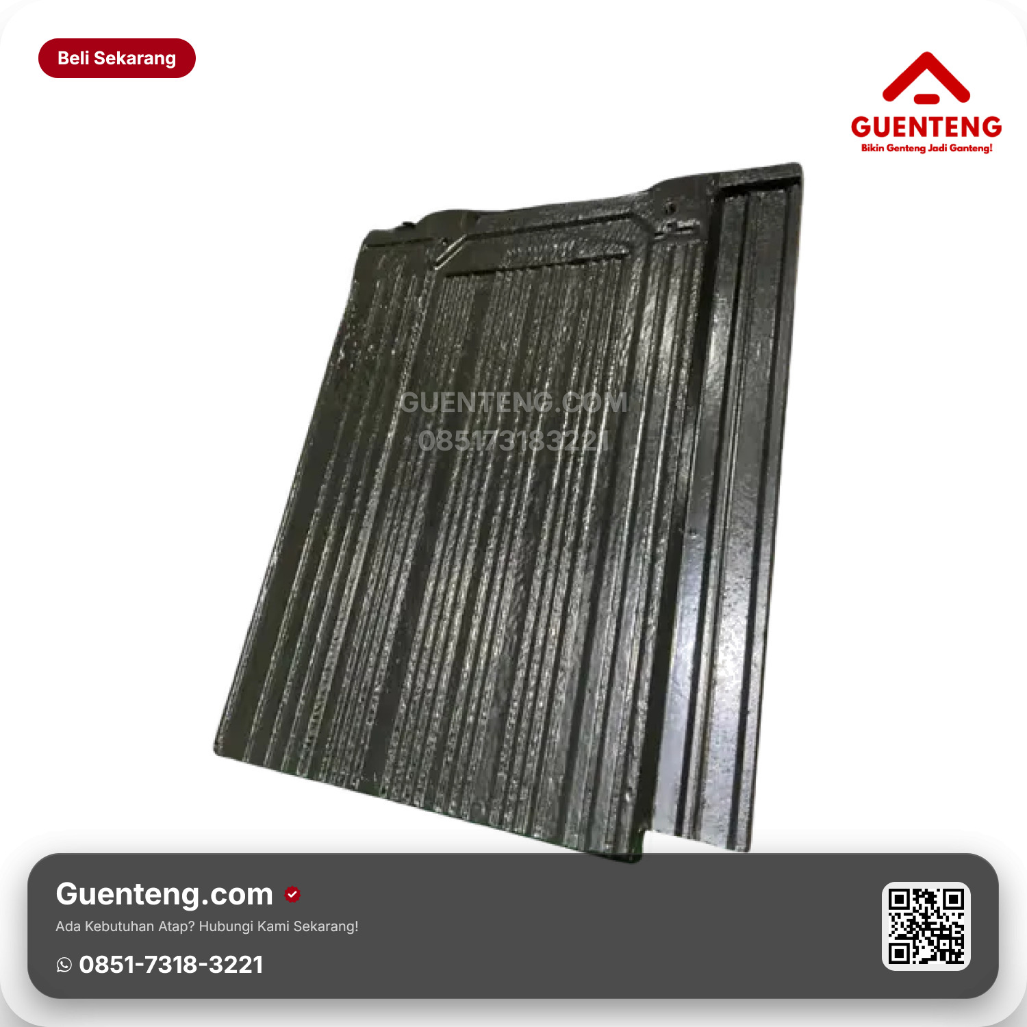 Genteng Beton Cisangkan Utama Floral GT1960009