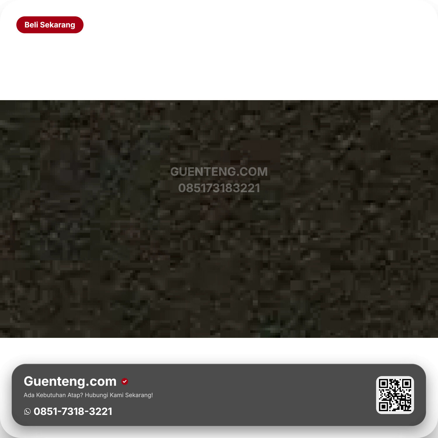 Atap 3 Tab Shingles Dragon Atap Bitumen Dragon Dark Brown