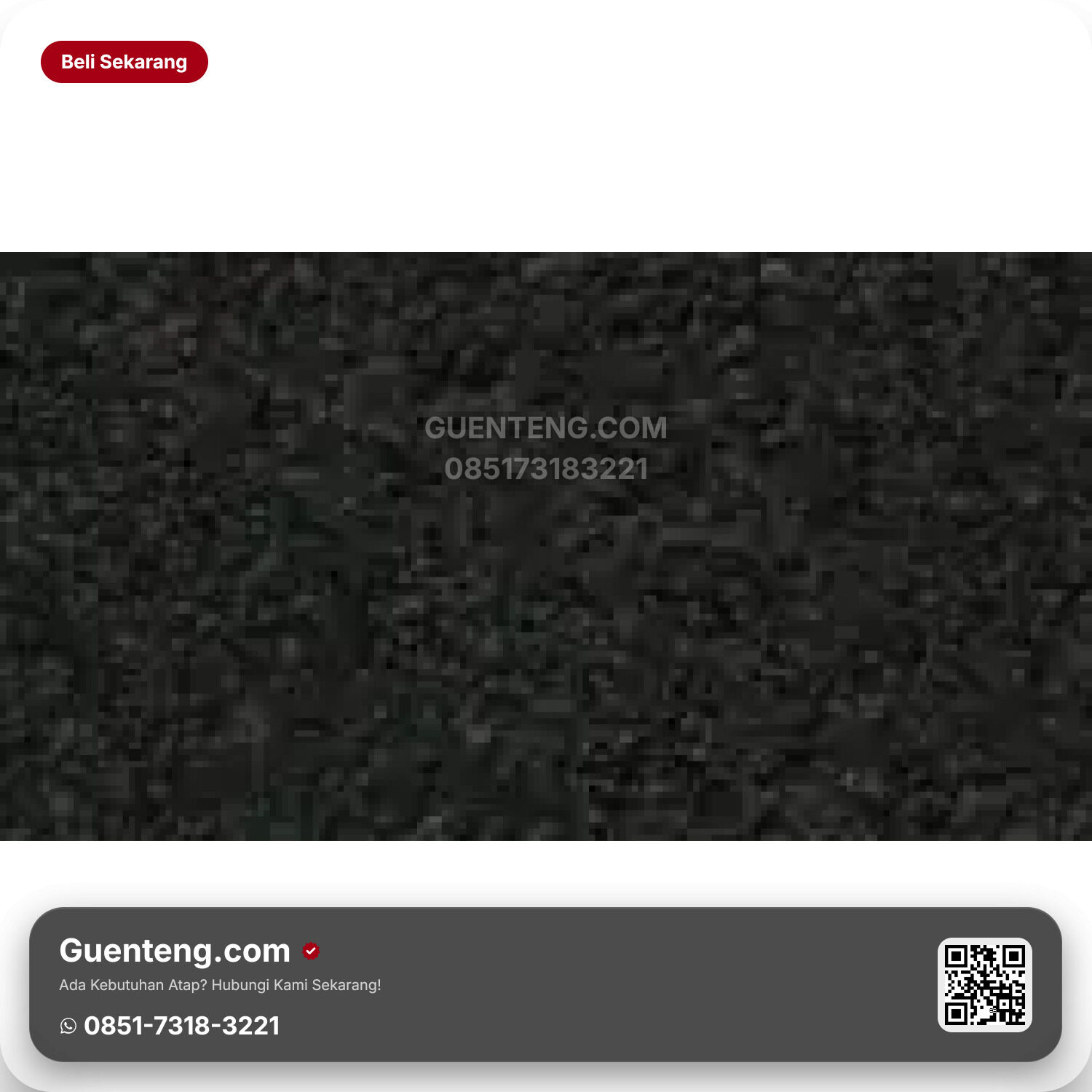 Atap 3 Tab Shingles Dragon Atap Bitumen Dragon Onyx Black