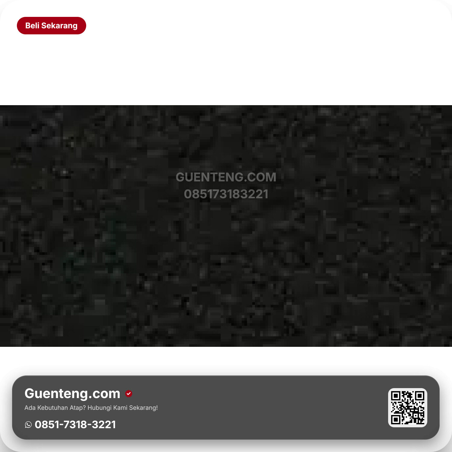 Bitumen 3 Tab Shingles Dragon Atap Bitumen Dragon Solid Black