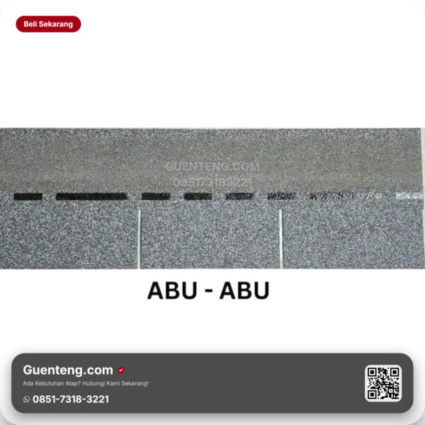 Bitumen 3 Tab Shingles Java Atap Bitumen Java Bitumen Abu Abu M2 3 1M2