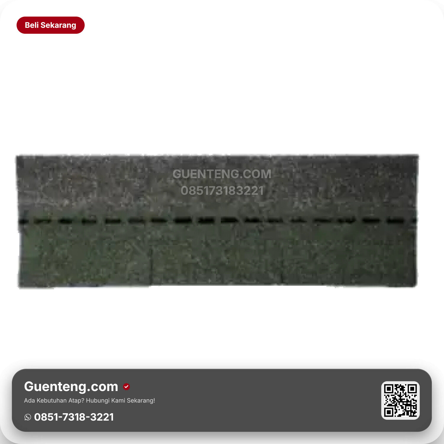 Atap 3 Tab Shingles Seeton Atap Bitumen Seeton Asian Green