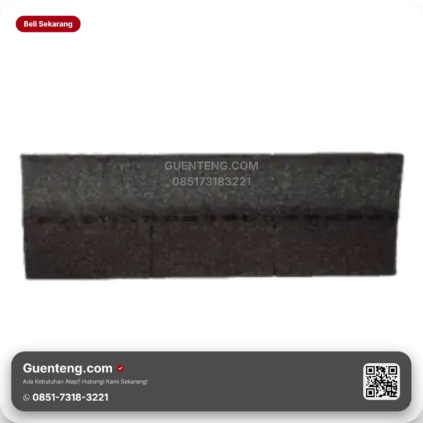 Bitumen 3 Tab Shingles Seeton Atap Bitumen Seeton Bark Brown