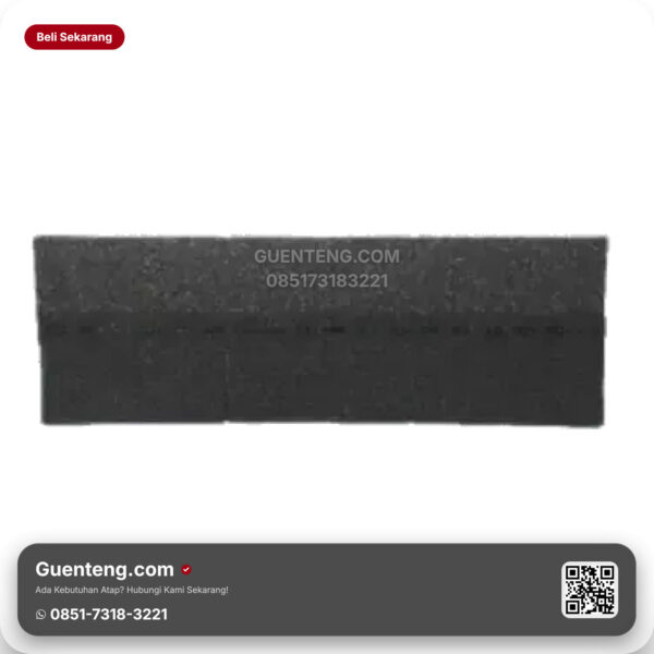 Bitumen 3 Tab Shingles Seeton Atap Bitumen Seeton Onyx Black