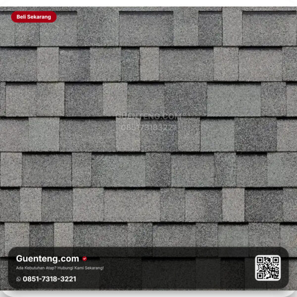 Bitumen 3 Tab Shingles Tegola Atap Bitumen Tegola Master 553 Light Slate