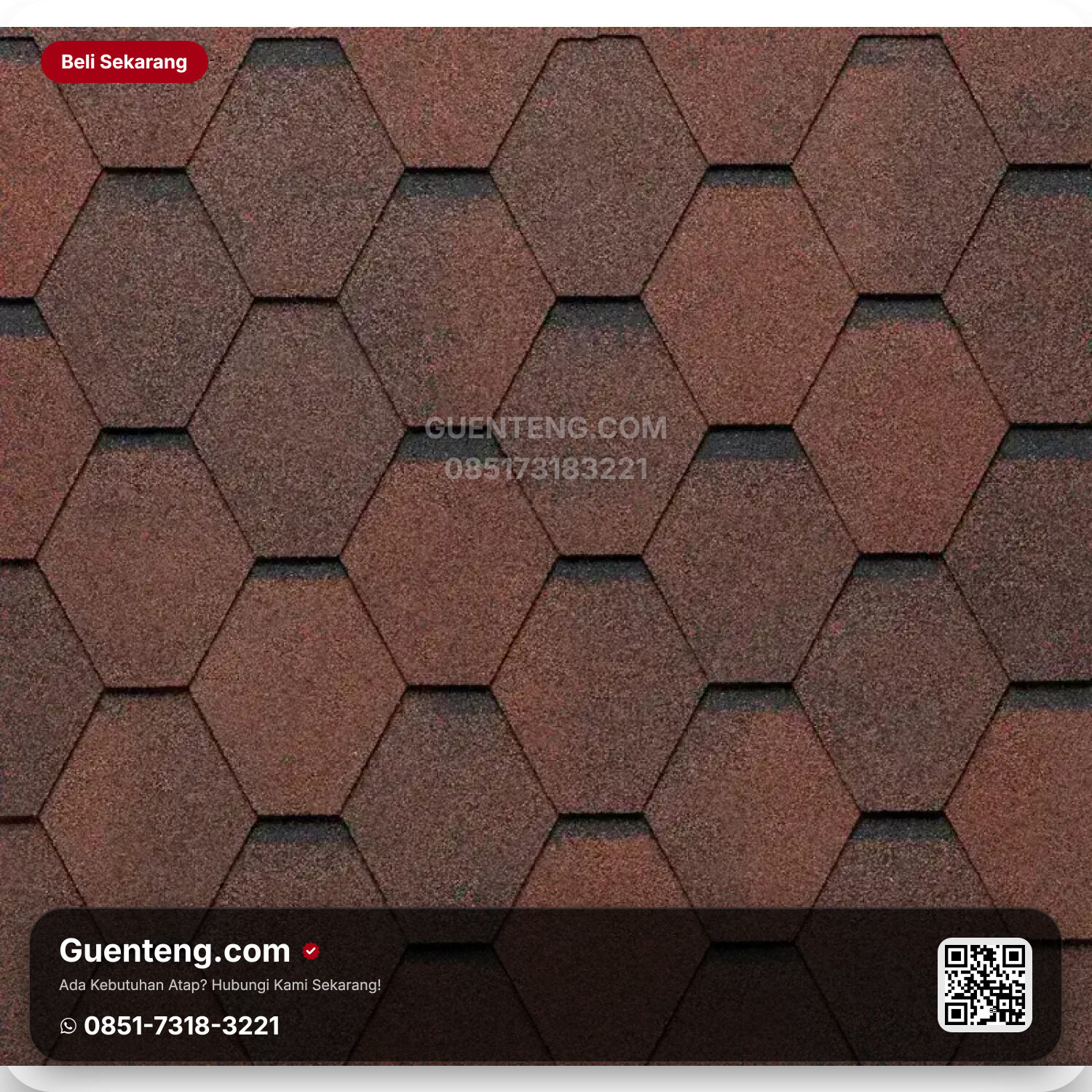 Atap 3 Tab Shingles TEGOLA Atap Bitumen Tegola Premium Mosaik – 479 Marine Green