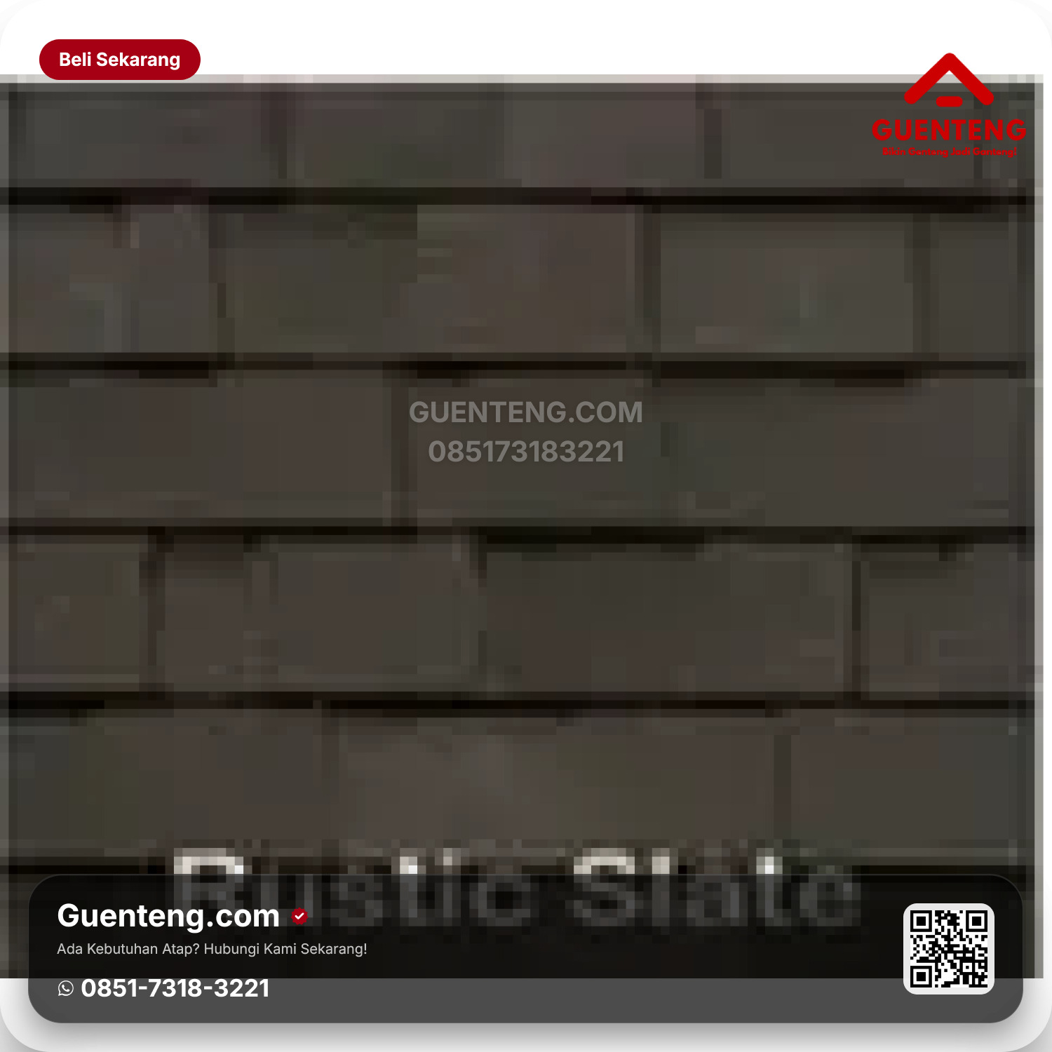 Atap Bitumen 3 Tab Shingles Victory Tamko Rustic State Heritage Series