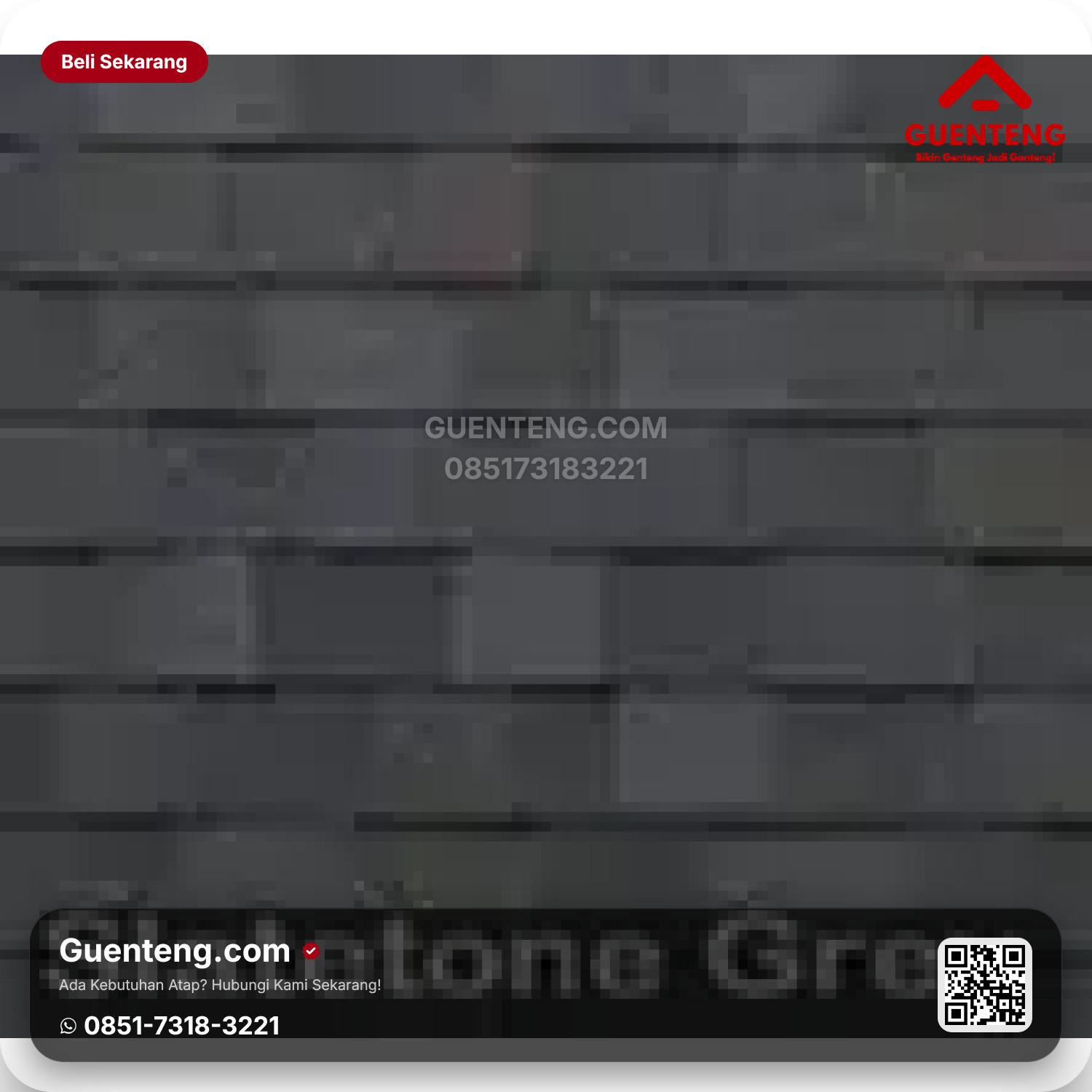 Atap Bitumen 3 Tab Shingles Victory Tamko Statestone Grey Heritage Series