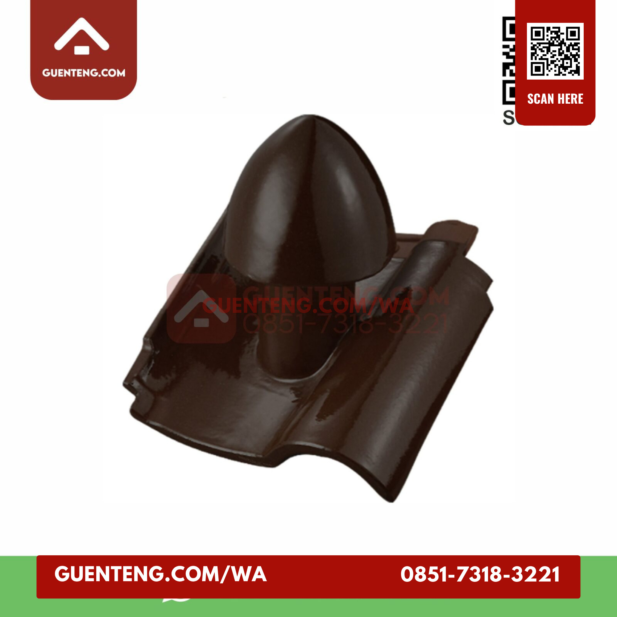 Cerobong Udara Espanica Ke 15 Cerobong Udara Brown Espanica Ke 15 Grade