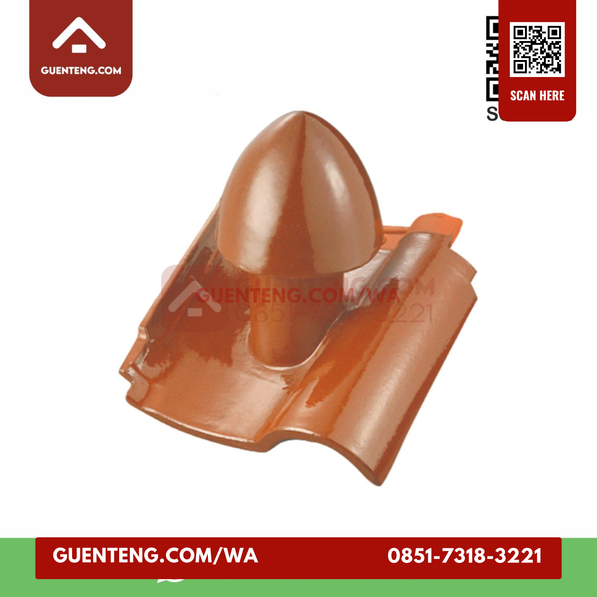 Cerobong Udara Espanica Ke 15 Cerobong Udara Unglazed Espanica Ke 15 Grade