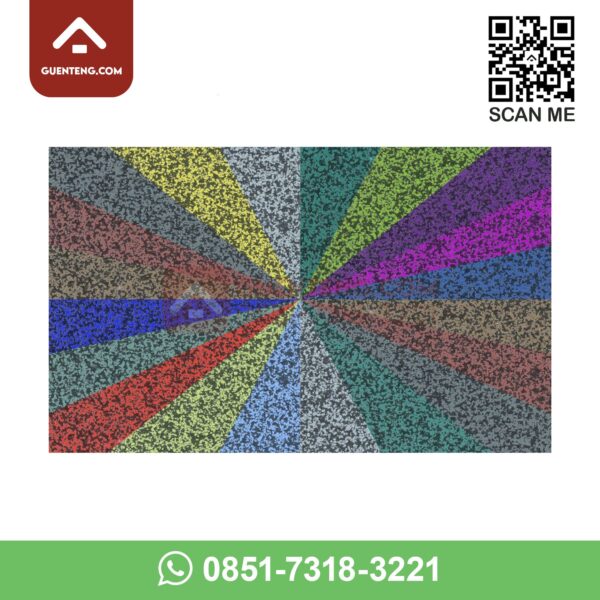 cti ct6 motif hexagonal warna custom color termurah
