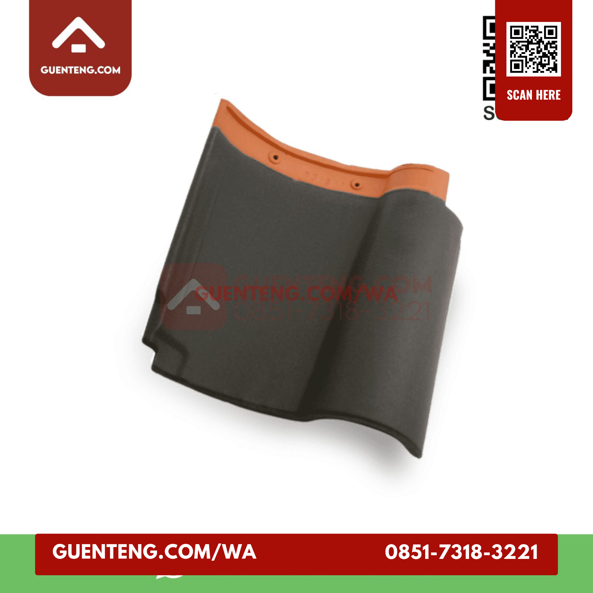 Genteng Badan Kanmuri Espanica Medi Grey Grade
