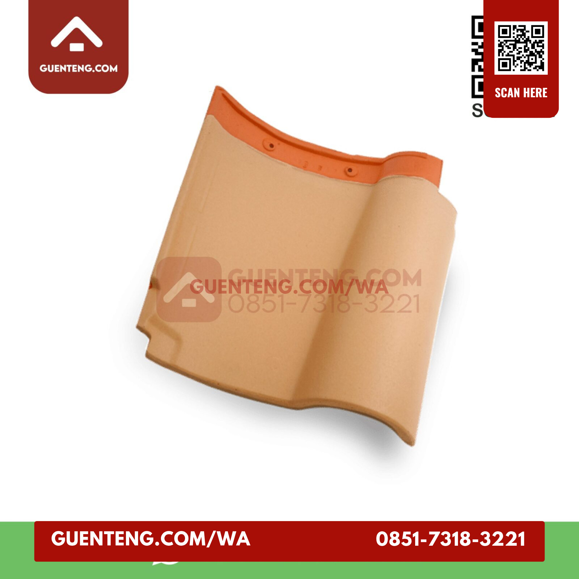 Genteng Badan Kanmuri Espanica Medi Magnolia Grade