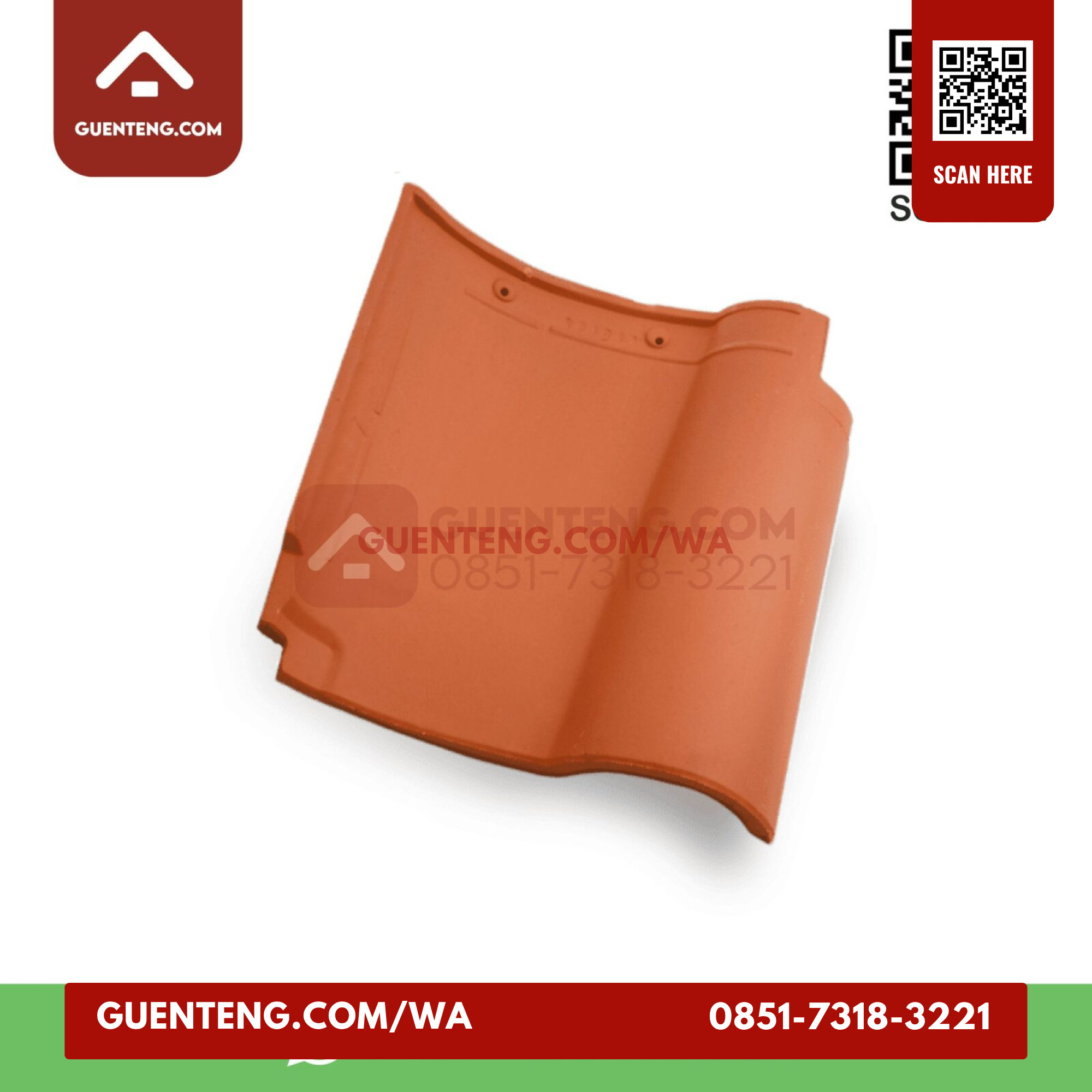 Genteng Badan Kanmuri Espanica Unglazed Grade