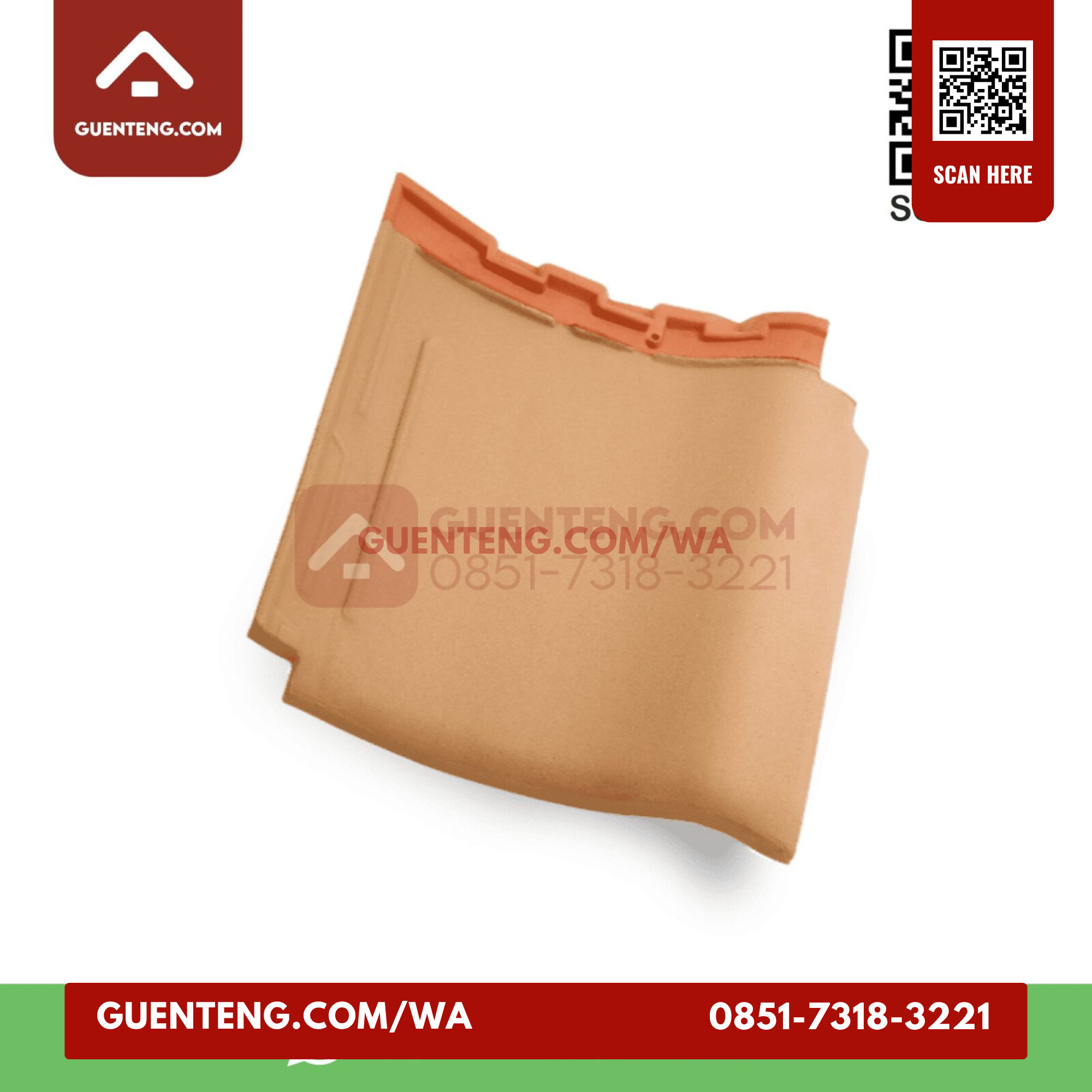 Genteng Badan Kanmuri Milenio Medi Magnolia Grade