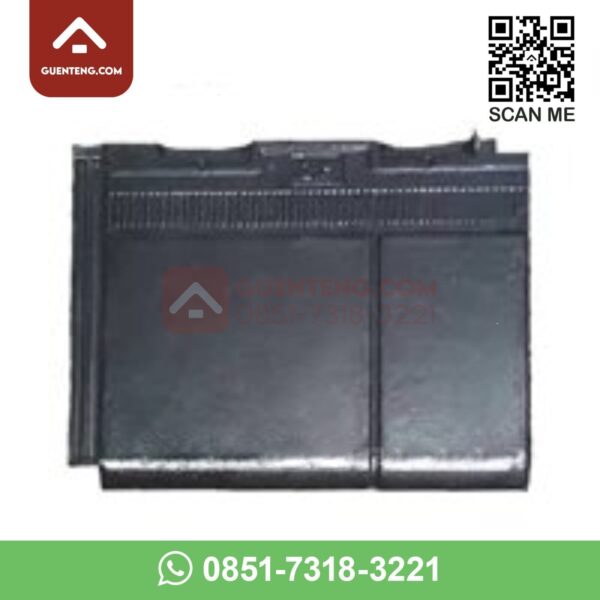 Genteng Beton Cp Cengkareng Permai Flat Polos Hitam