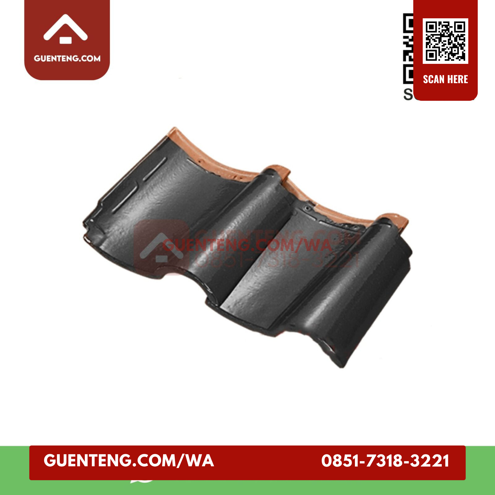 Genteng Dobeldouble Tile Espanica Ke 13 Genteng Dobeldouble Tile Medi Grey Espanica Ke 13 1