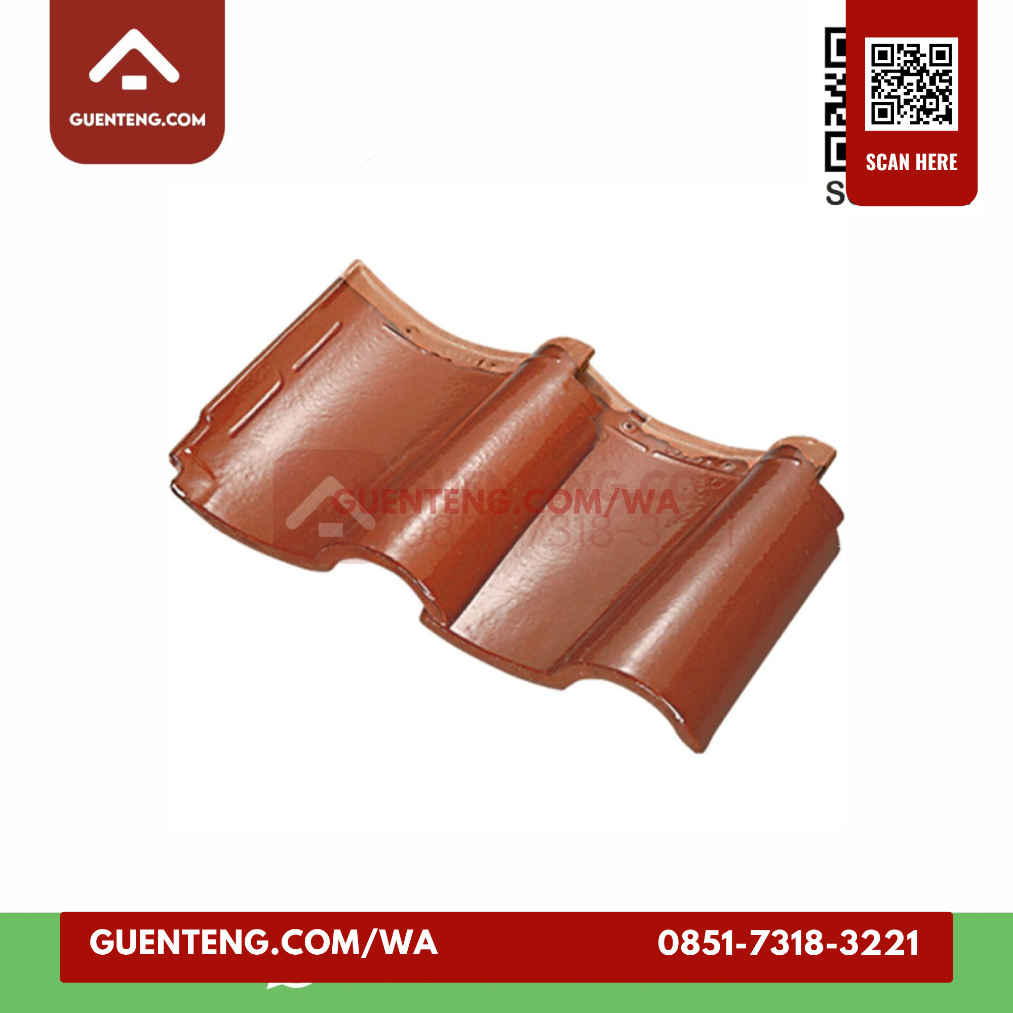 Genteng Dobeldouble Tile Espanica Ke 13 Genteng Dobeldouble Tile Medi Red Espanica Ke 13 G