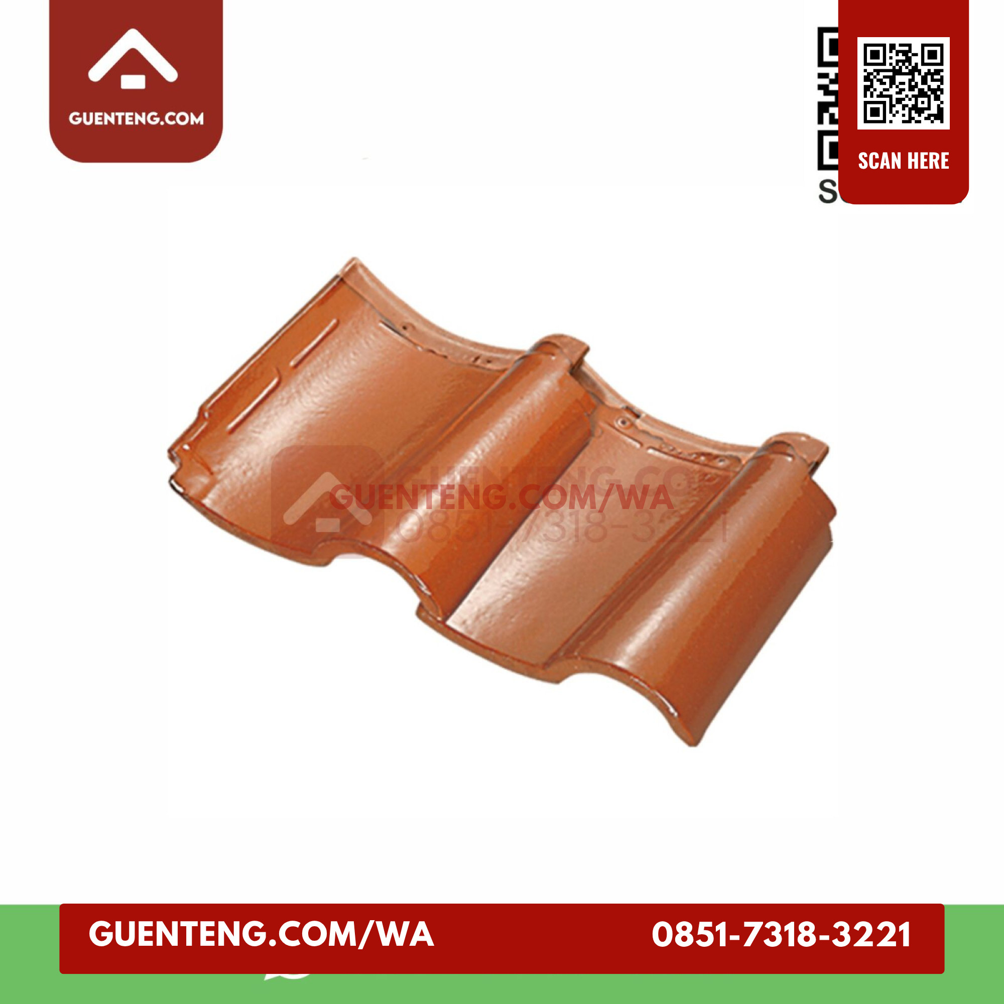 Genteng Dobeldouble Tile Espanica Ke 13 Genteng Dobeldouble Tile Unglazed Espanica Ke 13 G